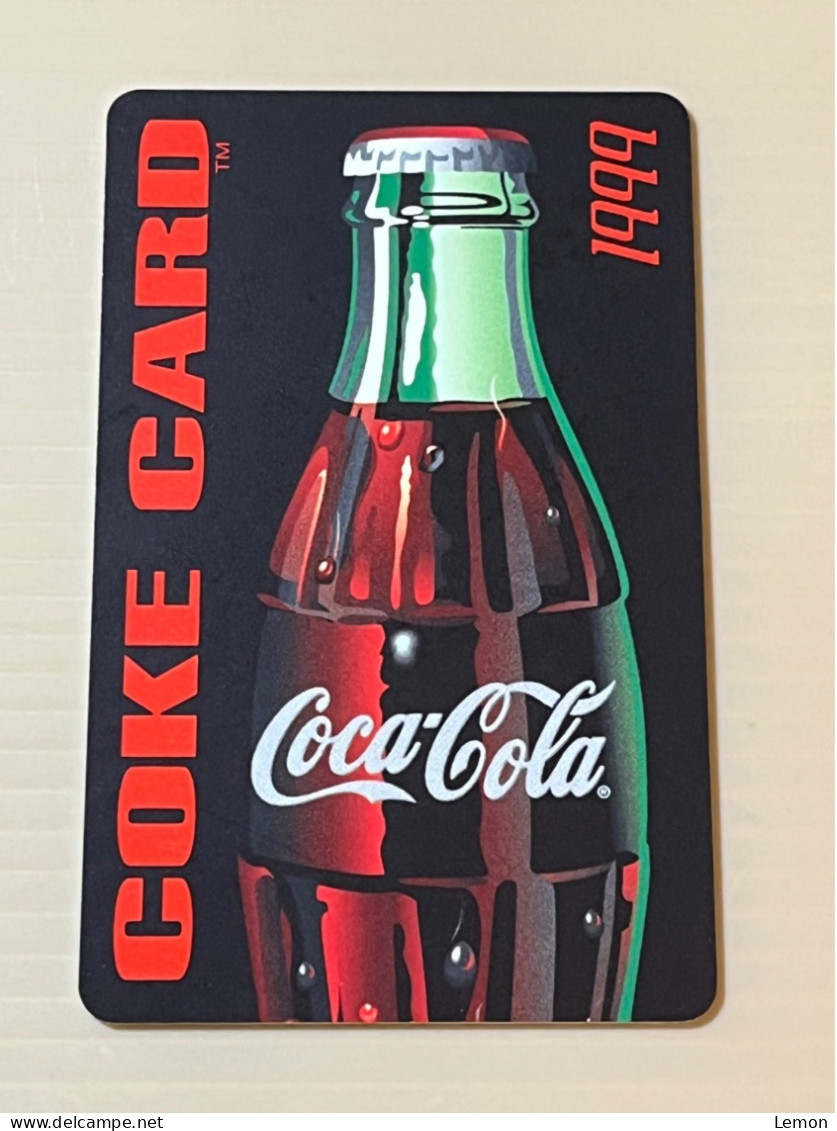 USA UNITED STATES America Coca Cola Coke Card 1999, Set Of 1 Mint Card - Collections