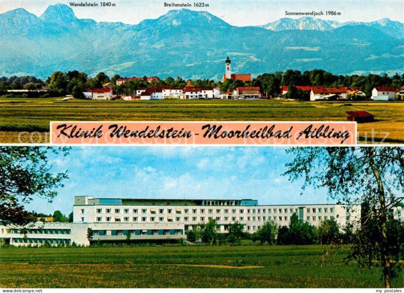 73175742 Bad Aibling Klinik Wendelstein Breitenstein Sonnenwendjoch Bad Aibling - Bad Aibling