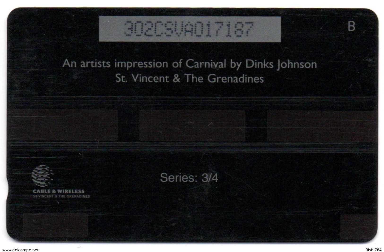 St. Vincent & The Grenadines - Carnival By Dinks Johnson 2/4 - 304CSVA - St. Vincent & Die Grenadinen