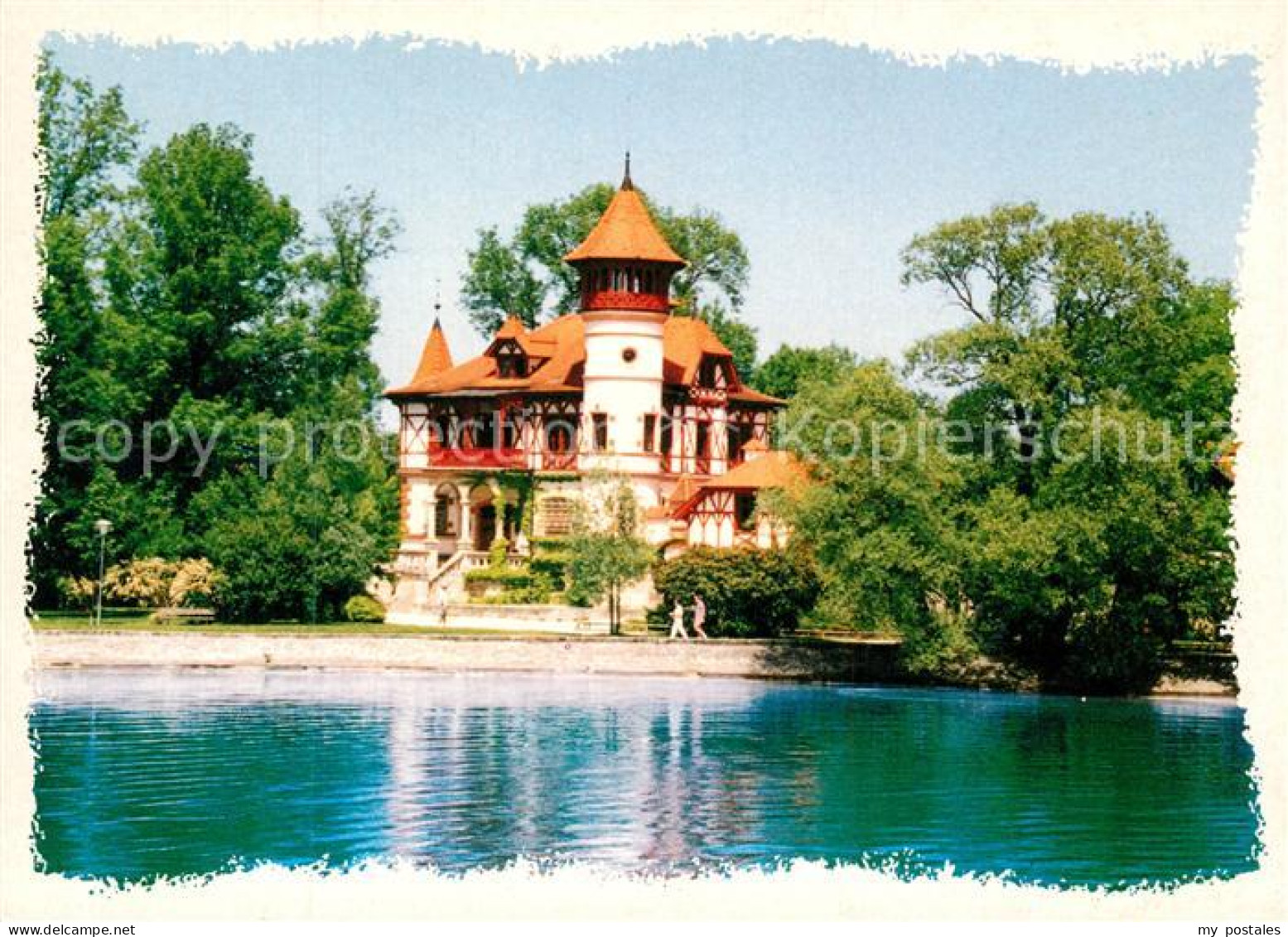 73175293 Herrsching Ammersee Schloesschen Kurpark Herrsching Ammersee - Herrsching