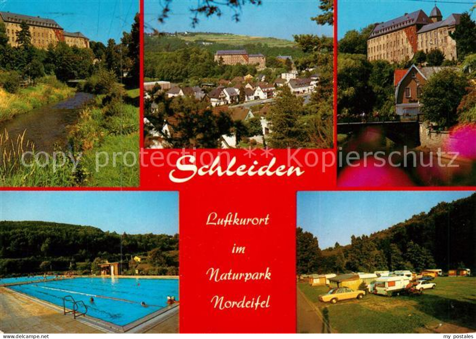 73175250 Schleiden Eifel Schwimmbad Campingplatz Schloss Panorama Schleiden Eife - Schleiden