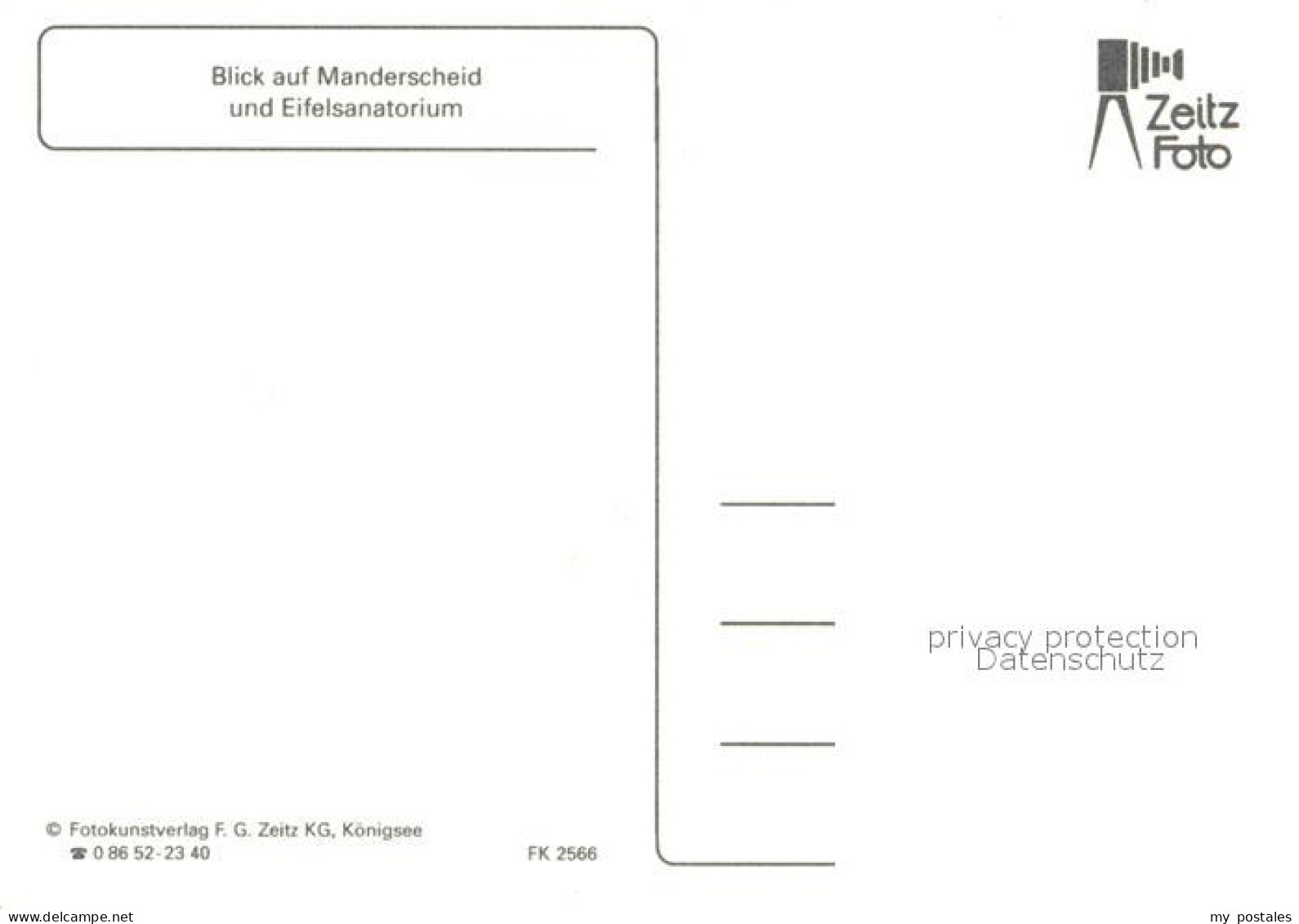 73175233 Manderscheid Eifel Fliegeraufnahme Manderscheid Eifel - Manderscheid