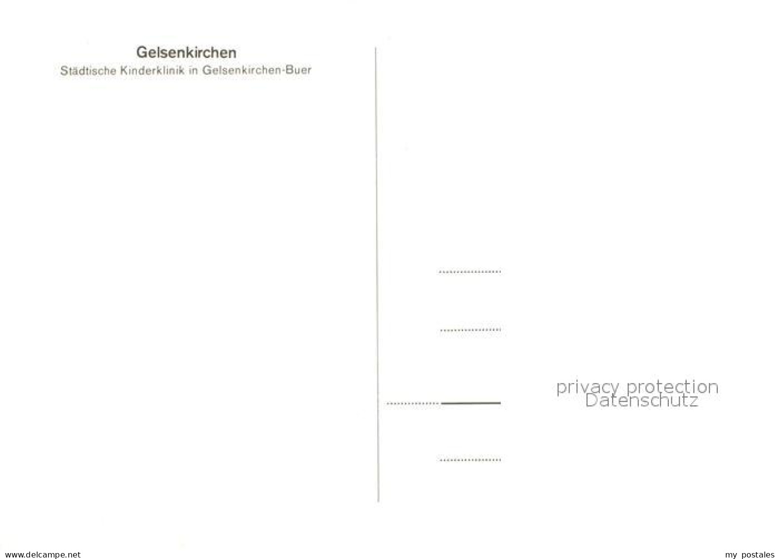 73174962 Gelsenkirchen Kinderklinik Gelsenkirchen-Buer Gelsenkirchen - Gelsenkirchen