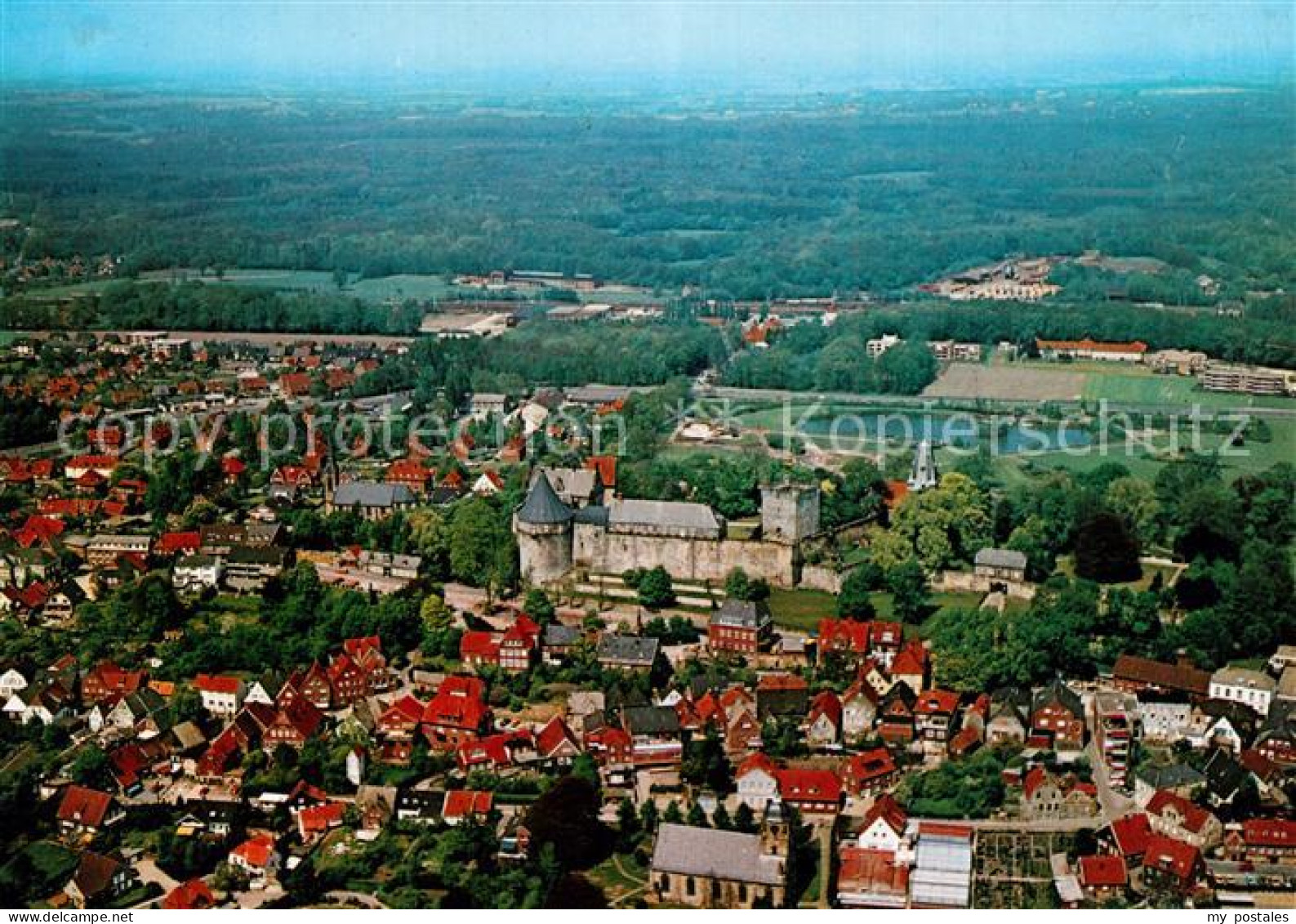 73174764 Bad Bentheim Fliegeraufnahme Bad Bentheim - Bad Bentheim