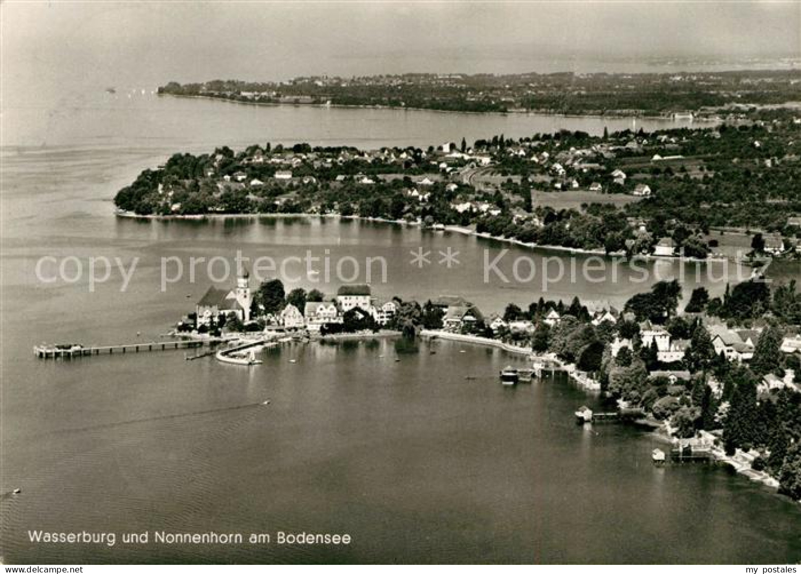 73174744 Wasserburg Bodensee Fliegeraufnahme Nonnenhorn Wasserburg Bodensee - Wasserburg A. Bodensee