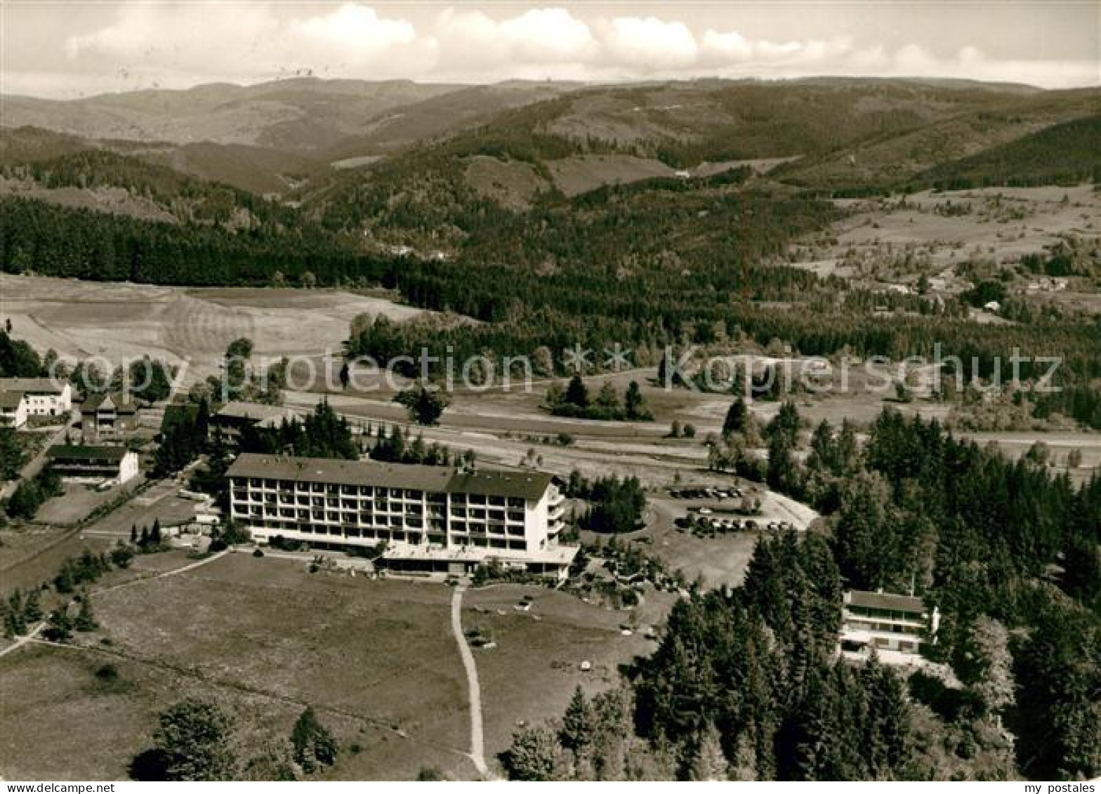 73174741 Hoechenschwand Fliegeraufnahme Hoehensanatorium Hoechenschwand - Höchenschwand