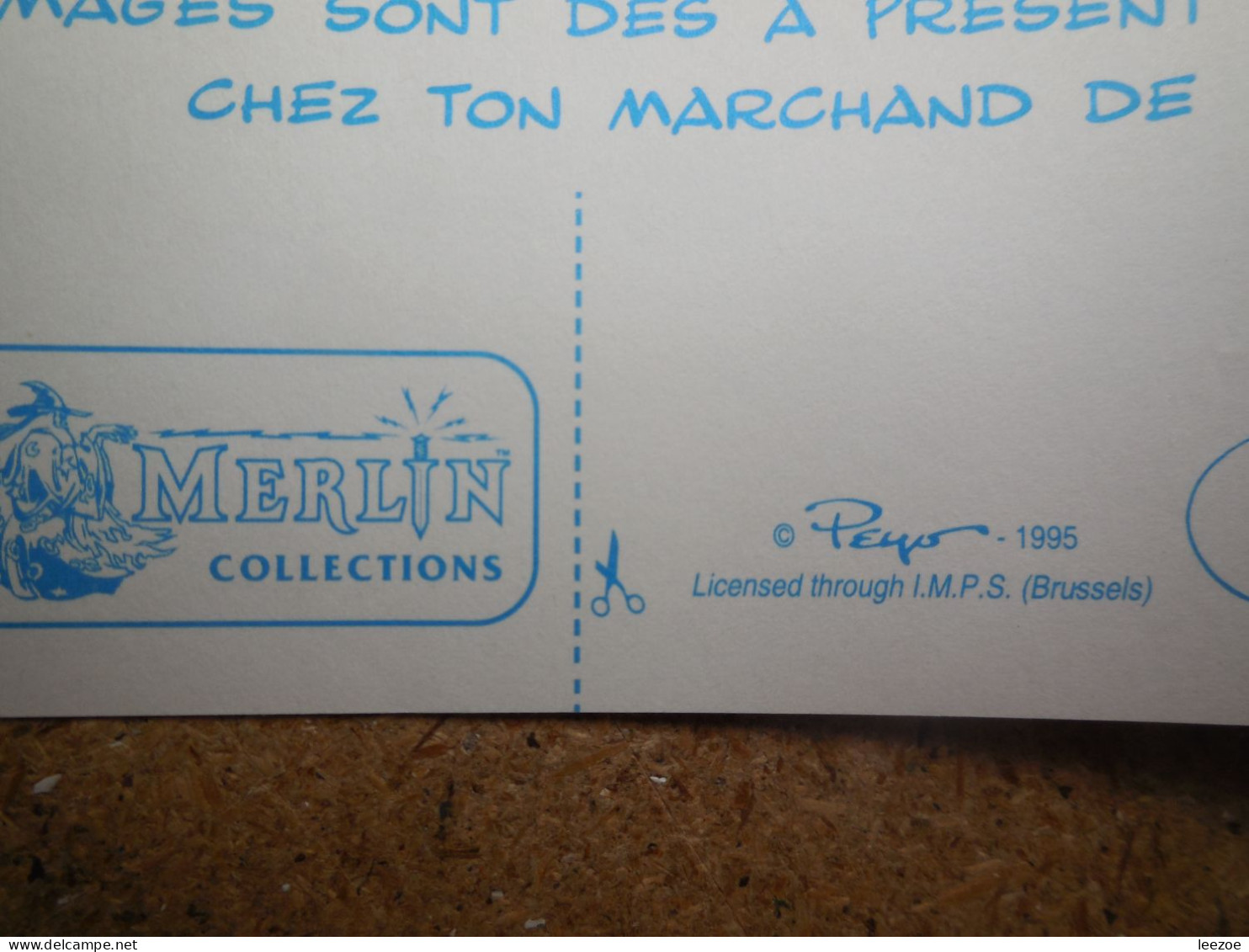 Objets Dérivés BD Les Schtroumpfs, DE SMURFEN, Autocollants, Stickers Peyo 1995 Par Merlin Collection, I.M.P.S BRUSSELS. - Adesivi