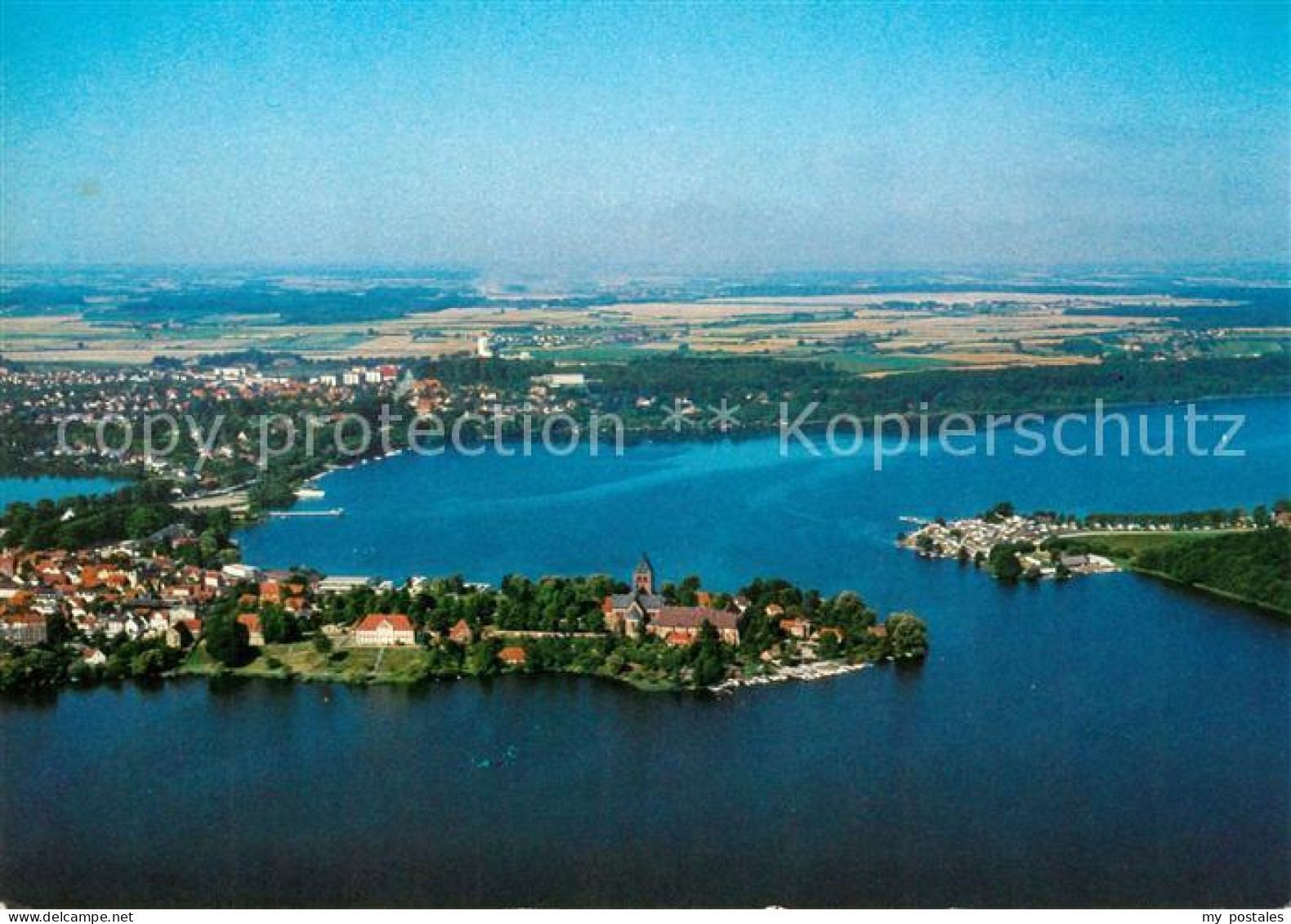 73174070 Ratzeburg Domhalbinsel Luftkurort Naturpark Lauenburgische Seen Flieger - Ratzeburg