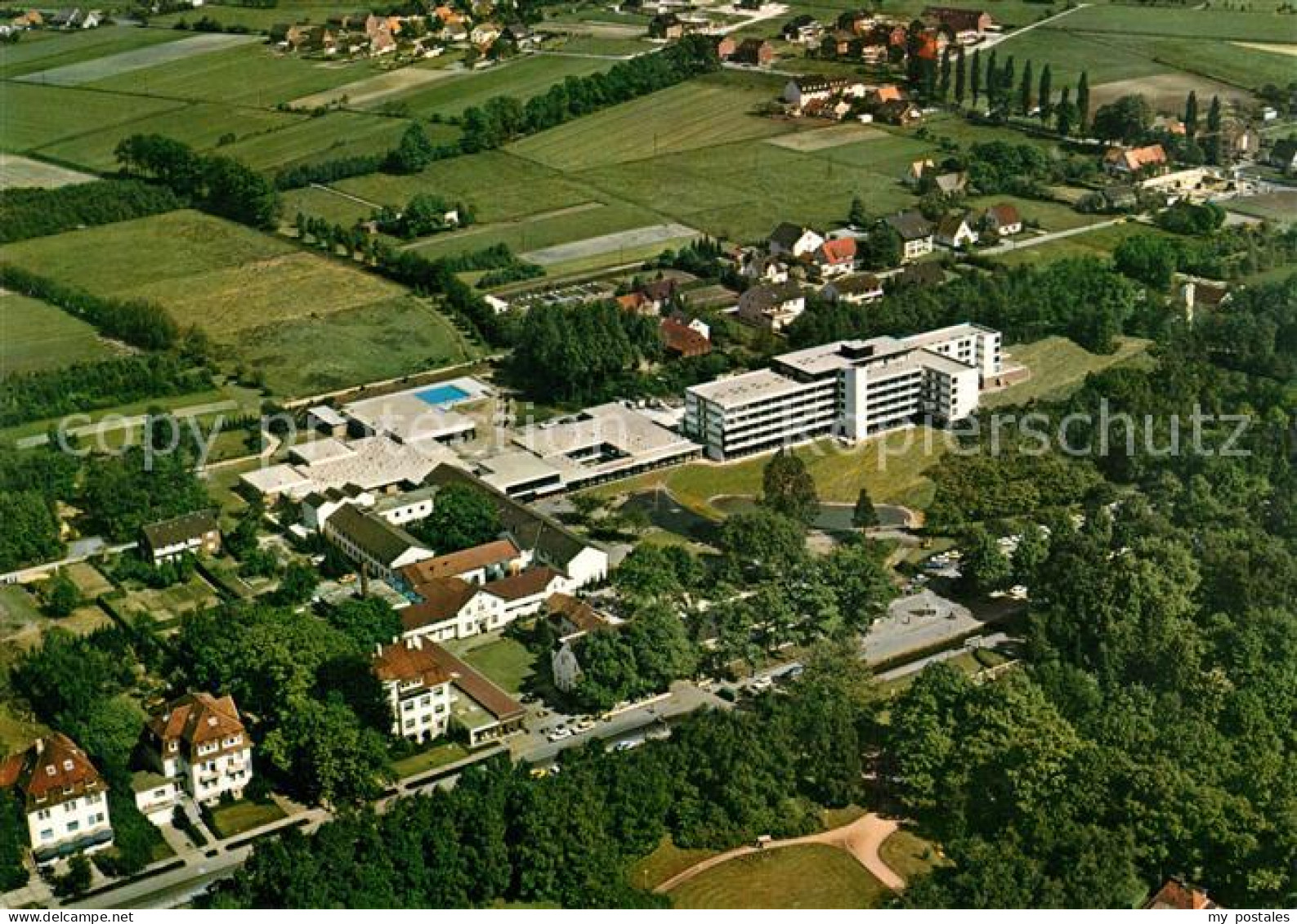 73173841 Bad Waldliesborn Kurzentrum Sanatorium Fliegeraufnahme Bad Waldliesborn - Lippstadt