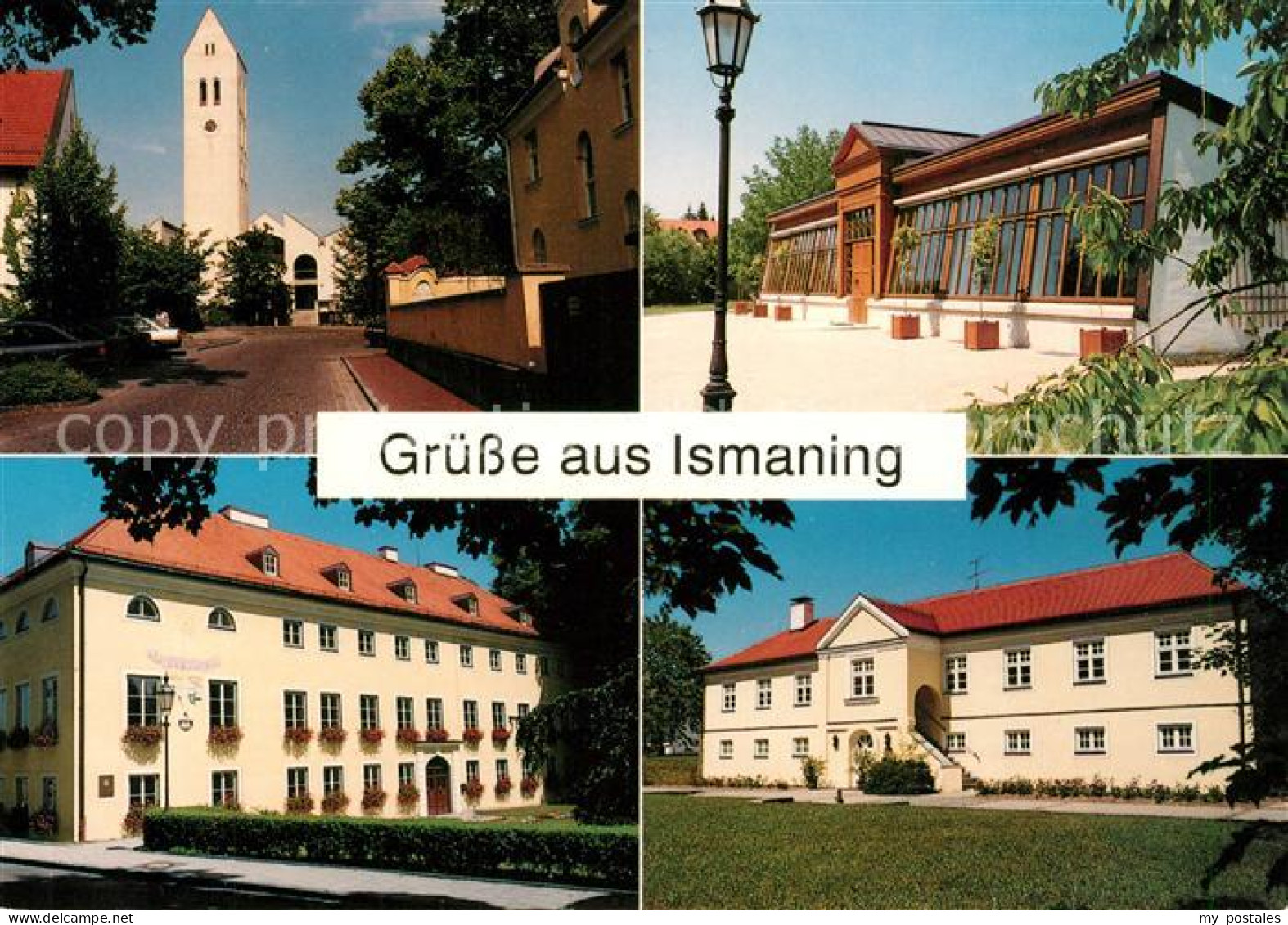 73173352 Ismaning Sankt Johann Baptist Kallmann Museum Schloss Schlossbuecherei  - Ismaning