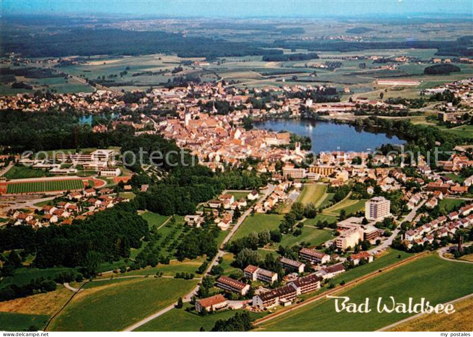 73173133 Bad Waldsee Fliegeraufnahme Bad Waldsee - Bad Waldsee