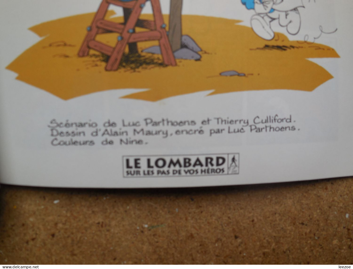 BD Le Lombard Docteur Schtroumpf 1996, BD PUBLICITAIRE LABO UPSA MEDICA..RARE...N5/2 - Schtroumpfs, Les