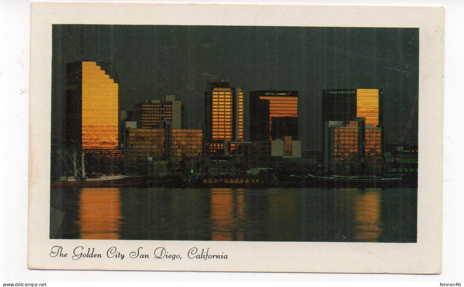 USA - SAN DIEGO - The Golden City SANDIEGE, California - 1985 (I26) - San Diego