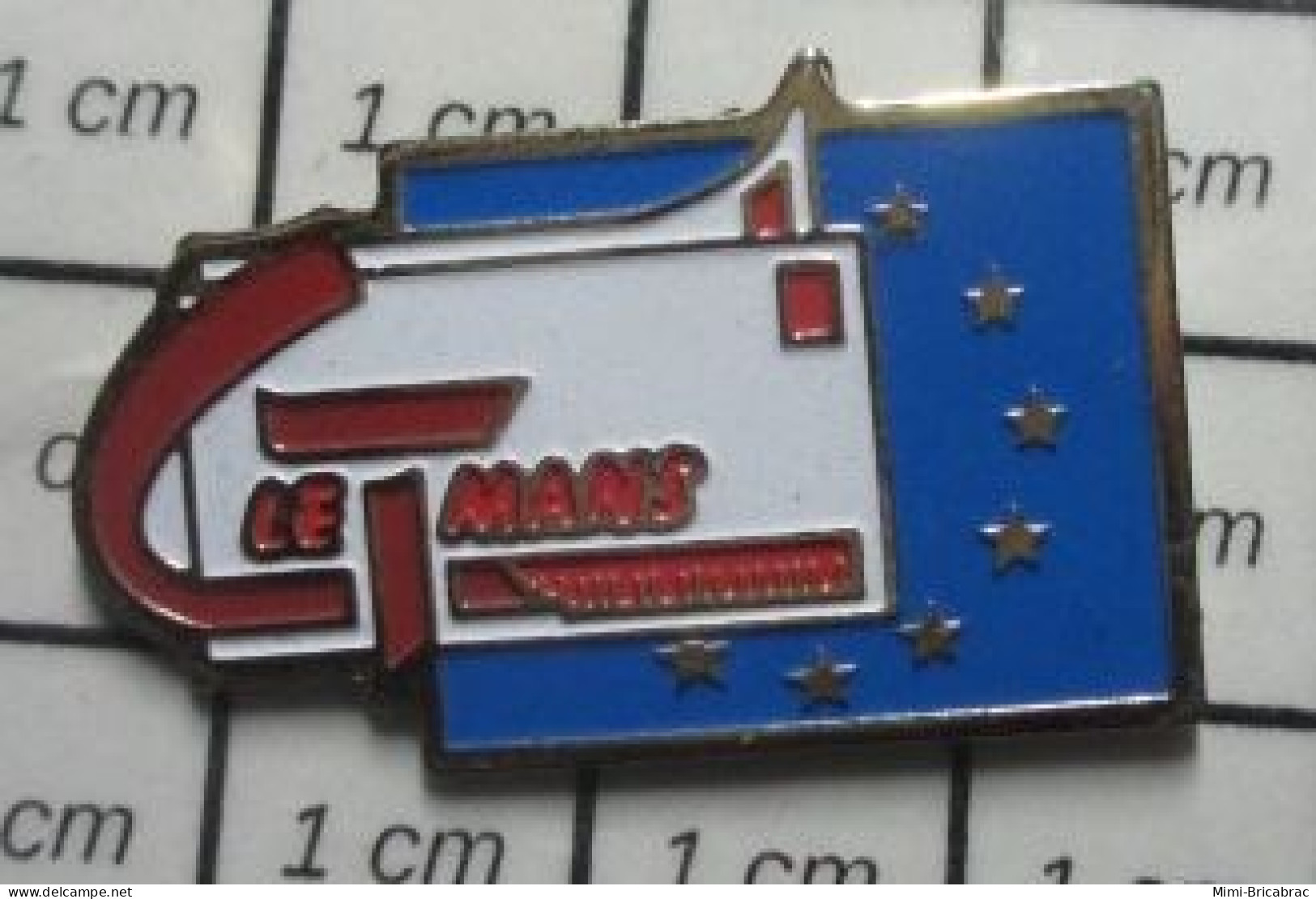 617 Pin's Pins / Beau Et Rare / POSTES / CENTRE DE TRI LA POSTE LE MANS - Correo