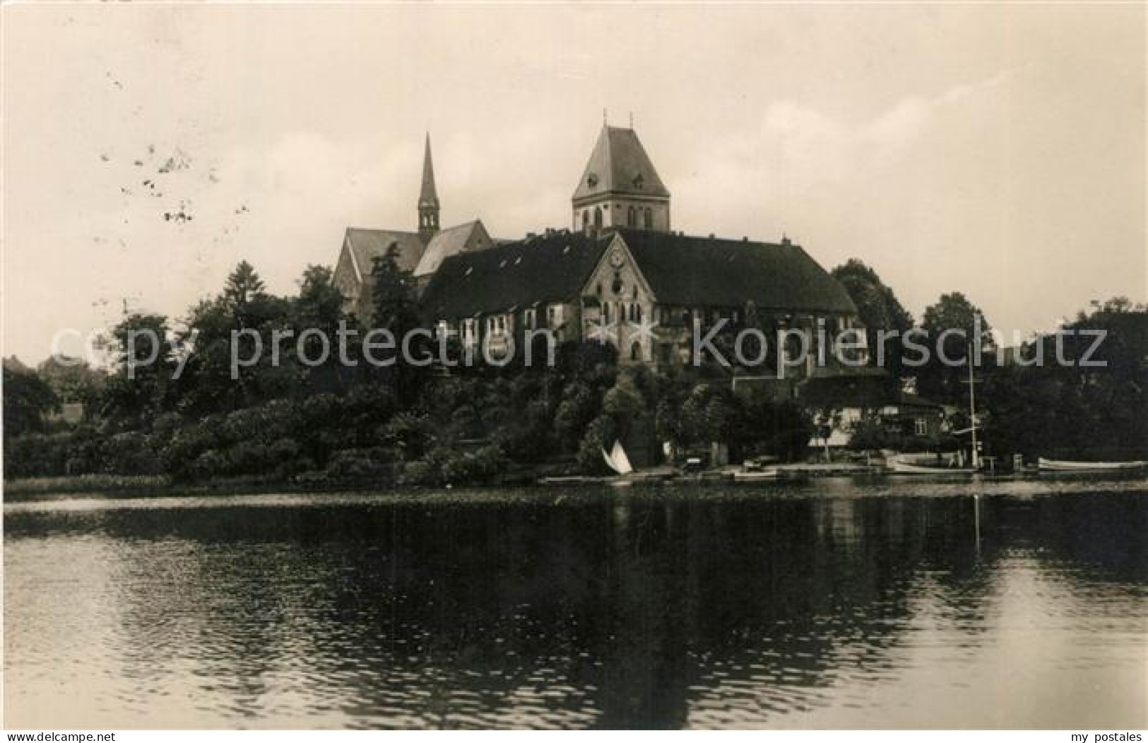 73171845 Ratzeburg Blick Zum Dom Ratzeburger See Naturpark Lauenburgische Seen R - Ratzeburg