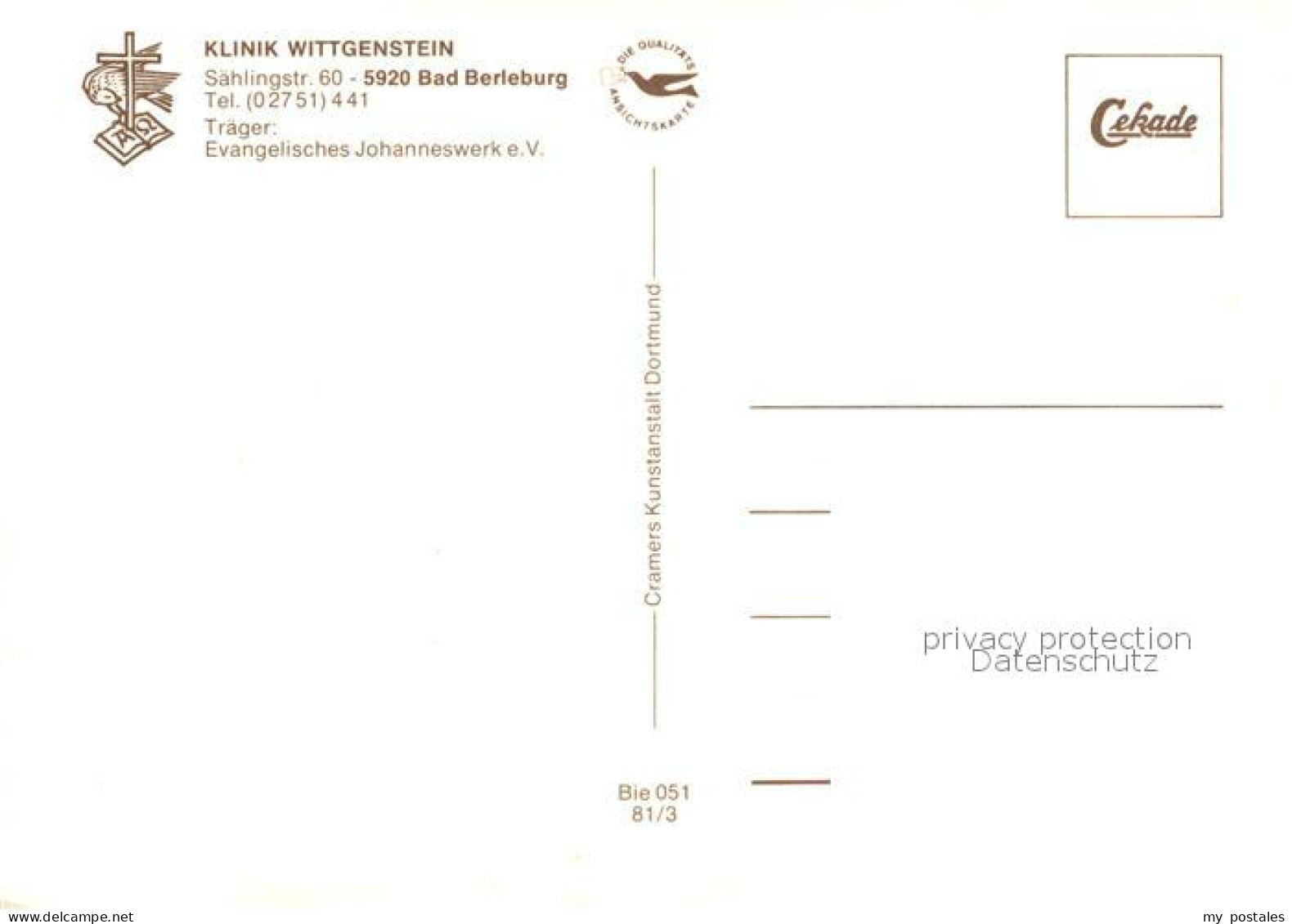 73171803 Bad Berleburg Klinik Witgenstein Bad Berleburg - Bad Berleburg