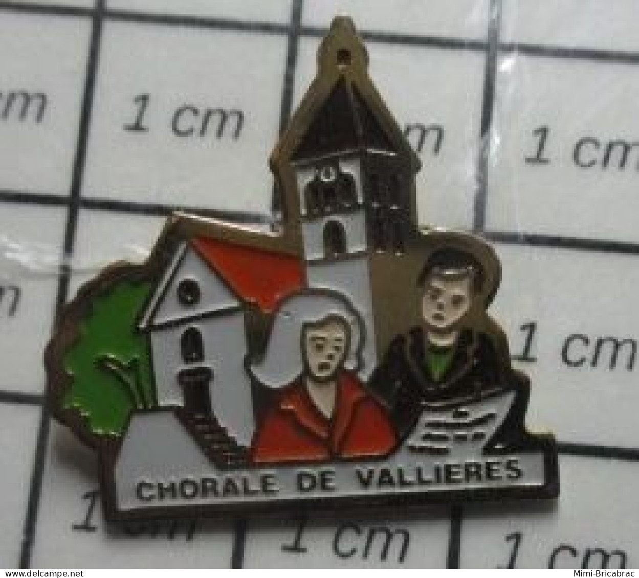 811e Pin's Pins / Beau Et Rare / THEME : MUSIQUE / CHORALE DE ST VALLIERES EGLISE - Musique