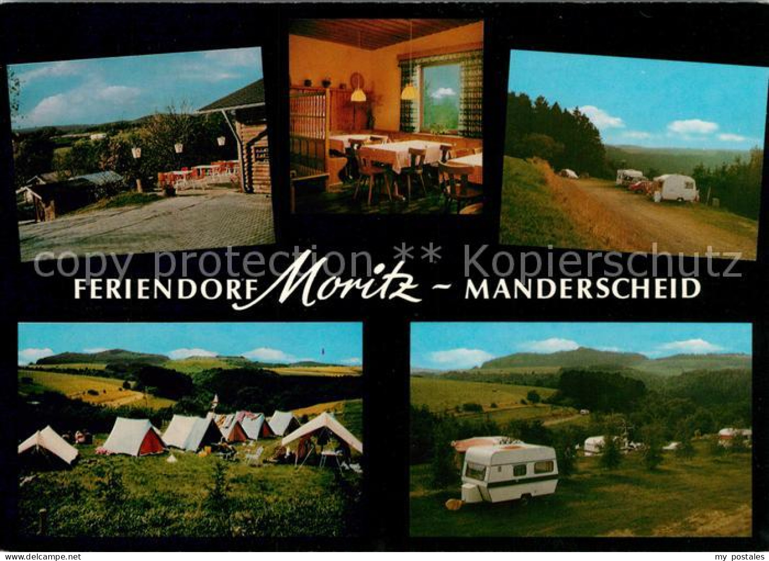 73171396 Manderscheid Eifel Feriendorf Moritz Campingplatz Landschaftspanorama M - Manderscheid