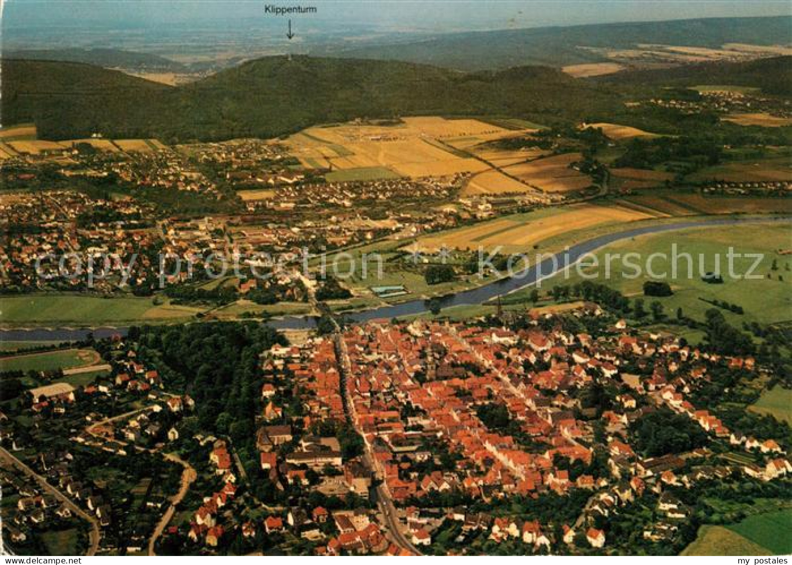 73171319 Rinteln Fliegeraufnahme Rinteln - Rinteln