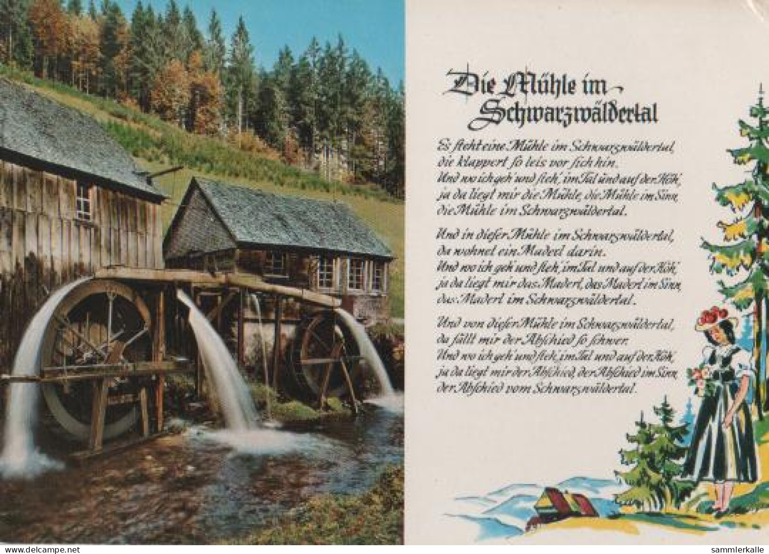 24372 - Gutach - Die Mühle Im Schwarzwäldertal - 1967 - Gutach (Schwarzwaldbahn)