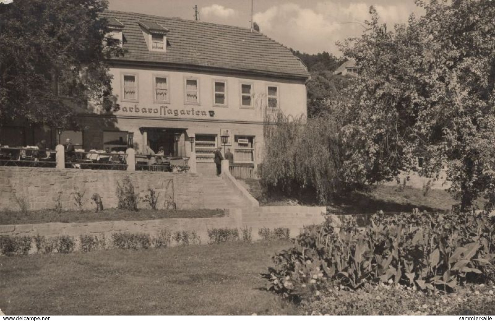 134326 - Bad Frankenhausen - Konsumgaststätte Barbarossagarten - Bad Frankenhausen