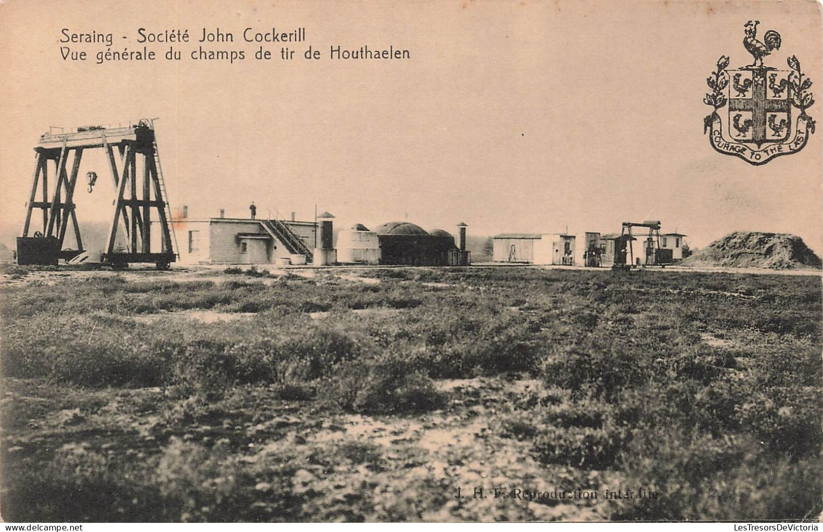 BELGIQUE - Seraing - Société John Cockerill - Vue Générale Du Champs De Tir De Houthaleen - Carte Postale Ancienne - Seraing