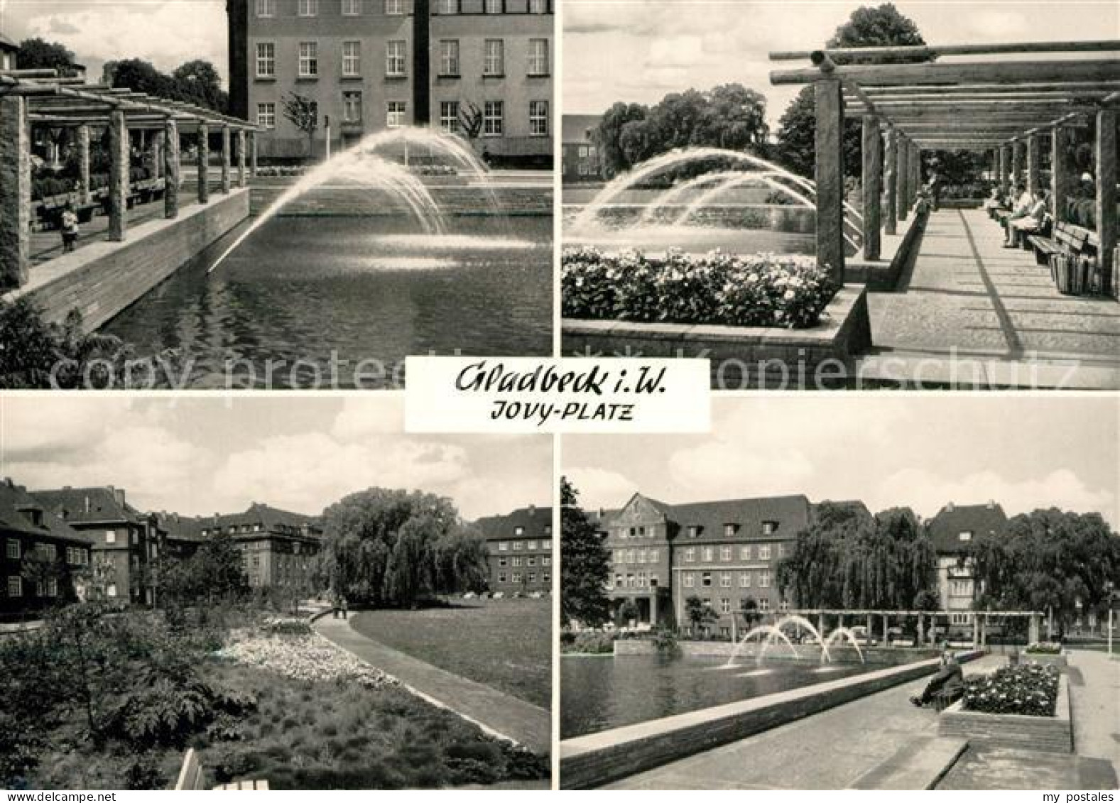 73168906 Gladbeck Jovy Platz Wasserspiele Gladbeck - Gladbeck