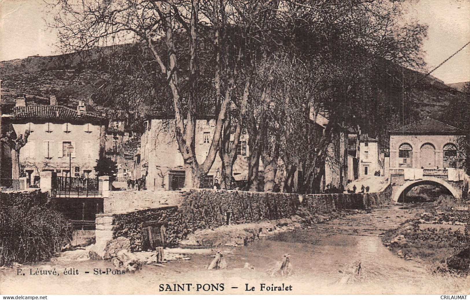 34-SAINT PONS-N°5151-C/0327 - Saint-Pons-de-Thomières