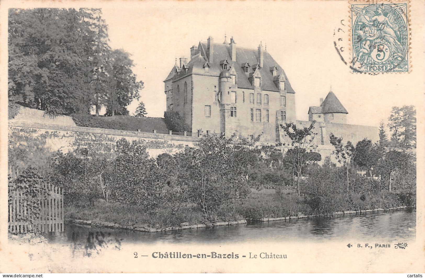 58-CHATILLON EN BAZOIS-N°3933-E/0253 - Chatillon En Bazois