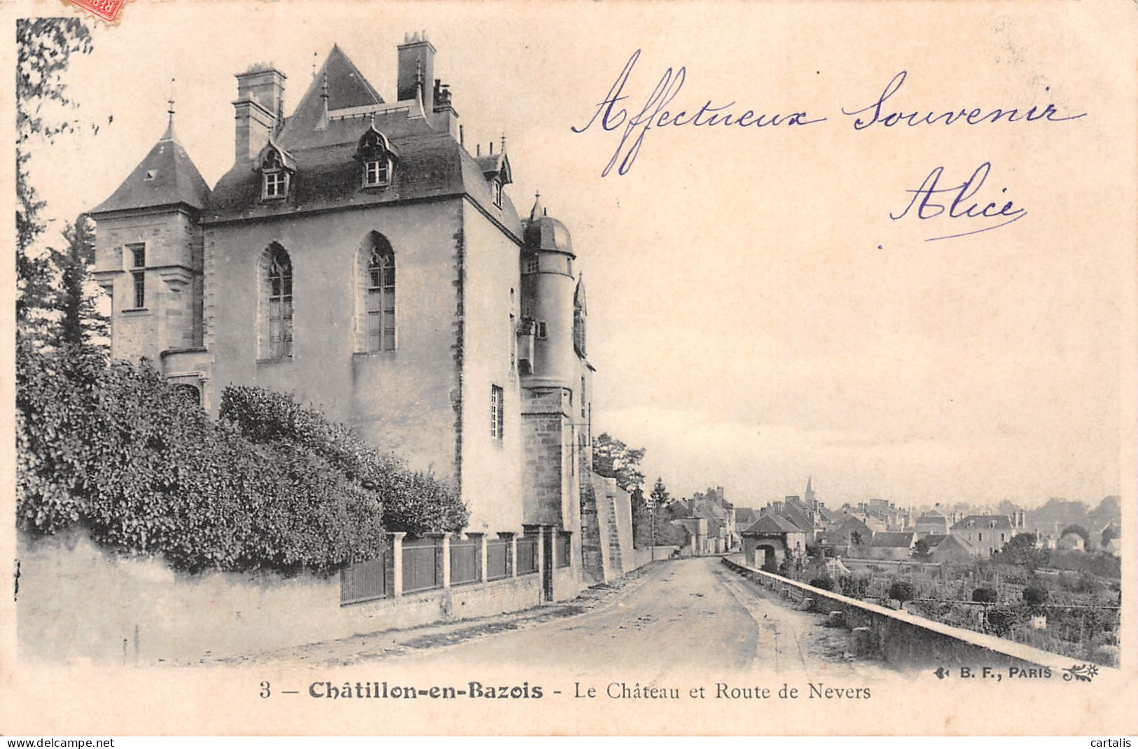 58-CHATILLON EN BAZOIS-N°3933-E/0251 - Chatillon En Bazois