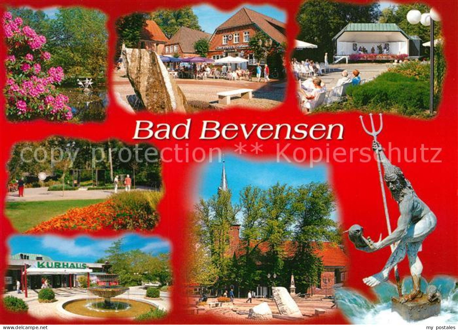 73168391 Bad Bevensen Kurhaus Konzerthalle Kurpark Teufel Denkmal  Bad Bevensen - Bad Bevensen