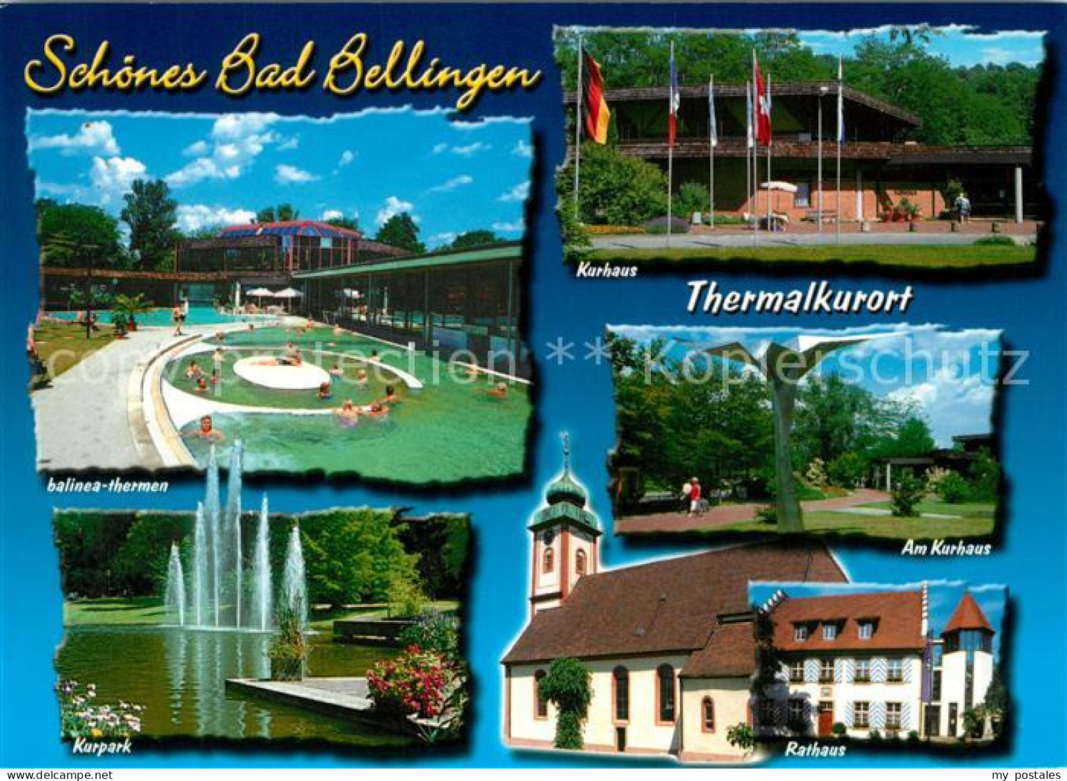 73168390 Bad Bellingen Kurhaus Rathaus Kurpark Balinea Thermen Bad Bellingen - Bad Bellingen