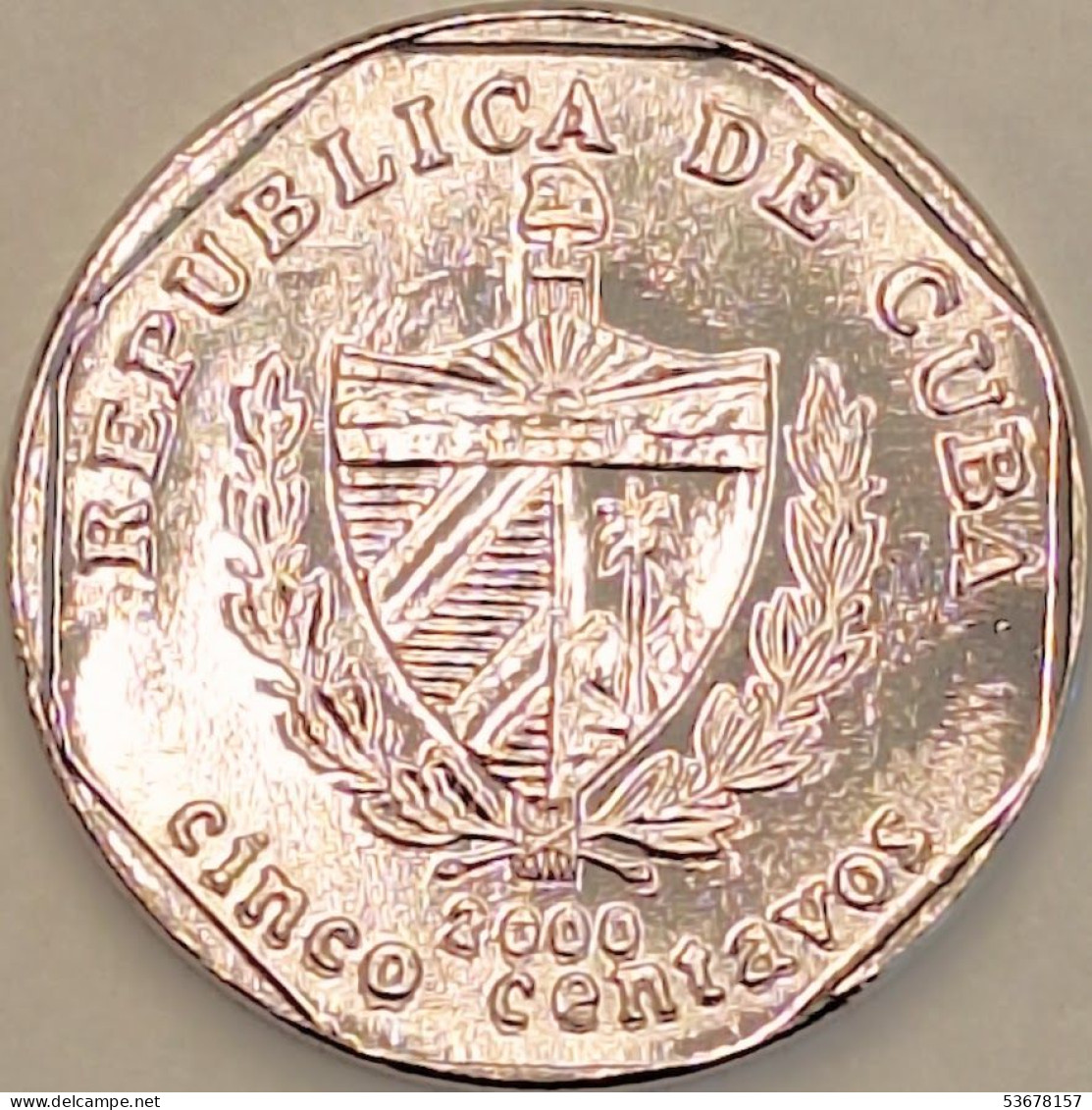 Cuba - 5 Centavos 2000, KM# 575.2 (#3582) - Cuba