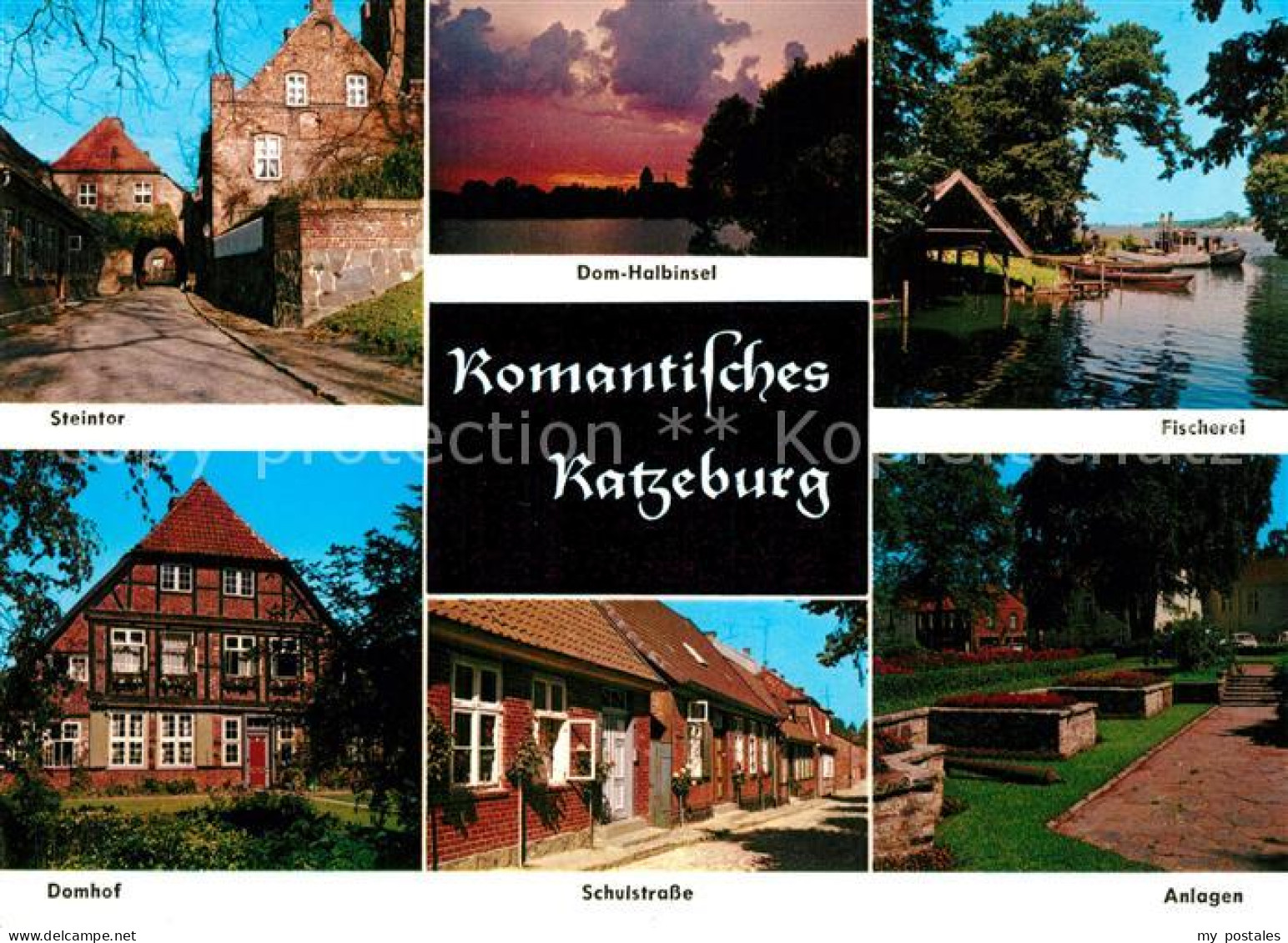 73168253 Ratzeburg Steintor Dom Halbinsel Fischerei Domhof Anlagen Schulstrasse  - Ratzeburg