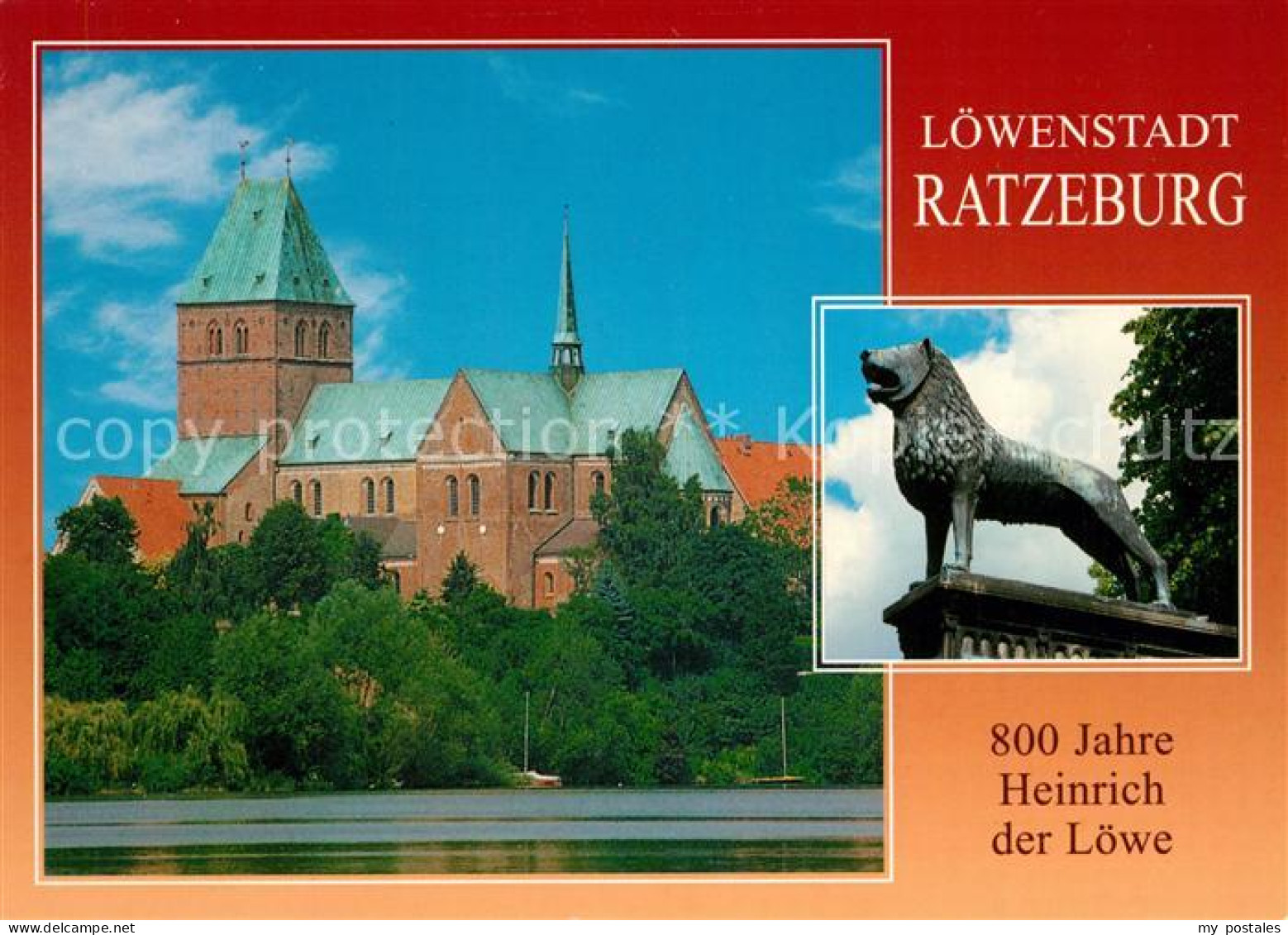 73168250 Ratzeburg Dom Loewendenkmal Ratzeburg - Ratzeburg