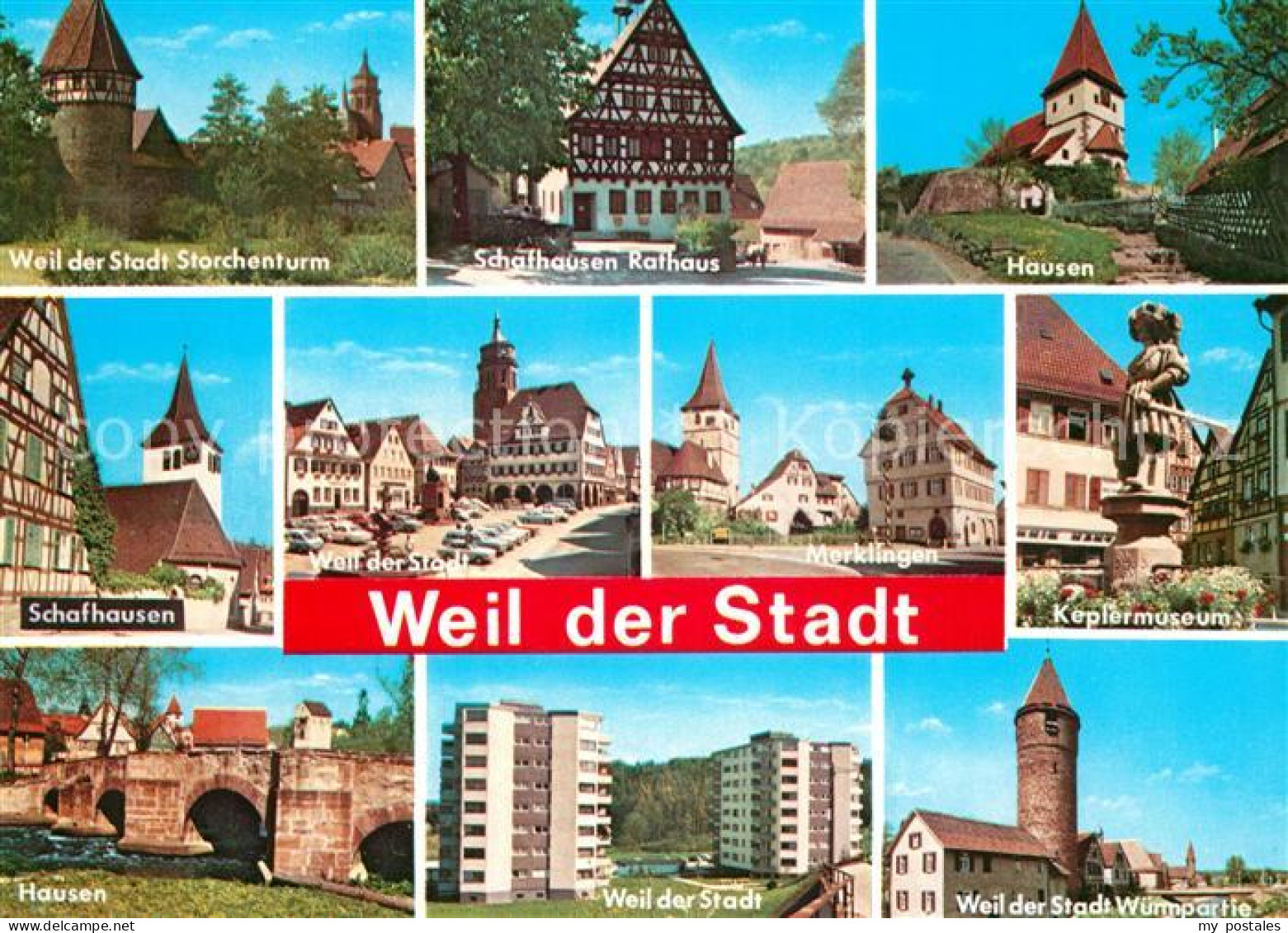 73168197 Weil Der Stadt Storchenturm Schafhausen Rathaus Hausen Schafhausen Kepl - Weil Der Stadt