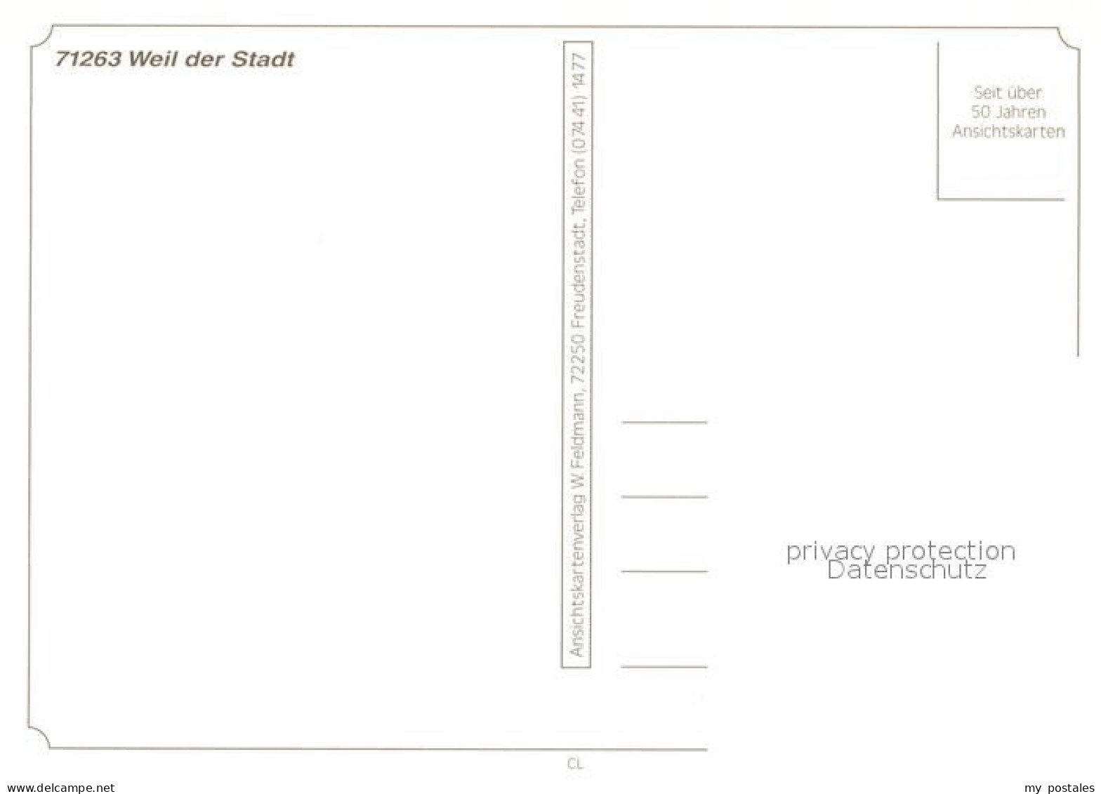 73168191 Weil Der Stadt Marktplatz Rathaus Kepler Denkmal Weil Der Stadt - Weil Der Stadt