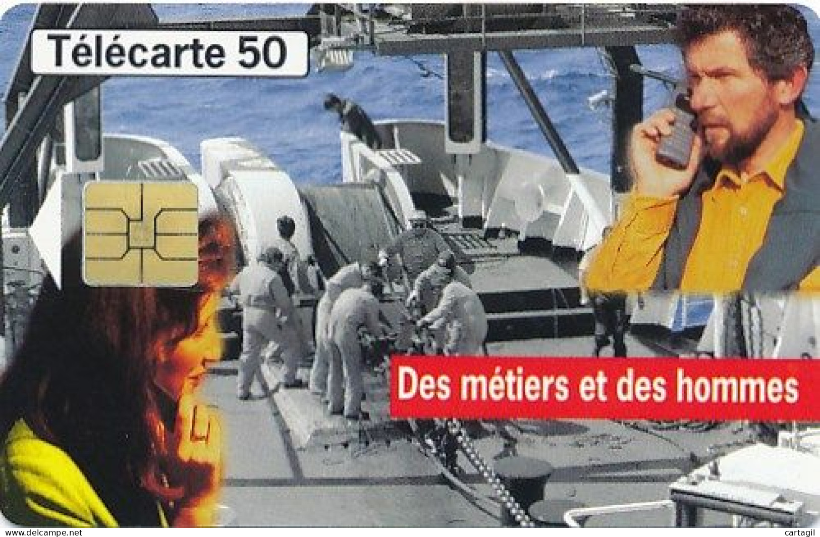 Télécarte France (02/97) Des Métiers Et Des Hommes  (visuel, Puce, état, Unités, Etc Voir Scan) + Port - Non Classés