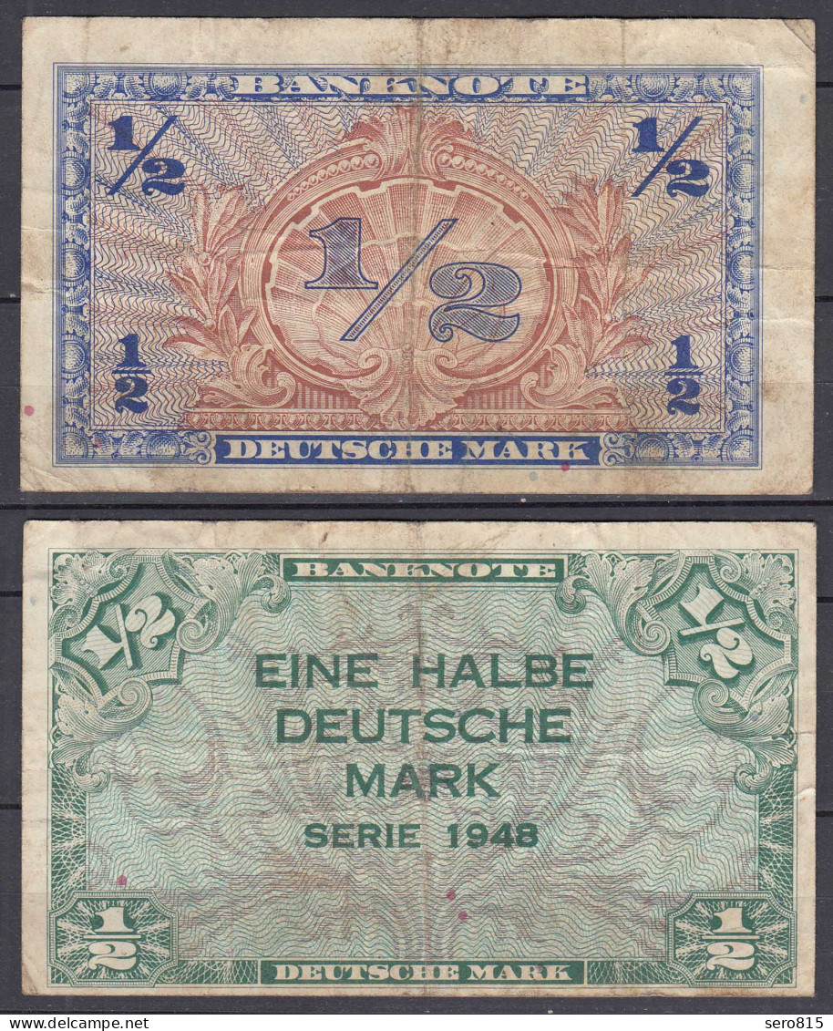 BDL - 1/2 Deutsche Mark 1948 Ro 230 F (4)    (32308 - Sonstige & Ohne Zuordnung