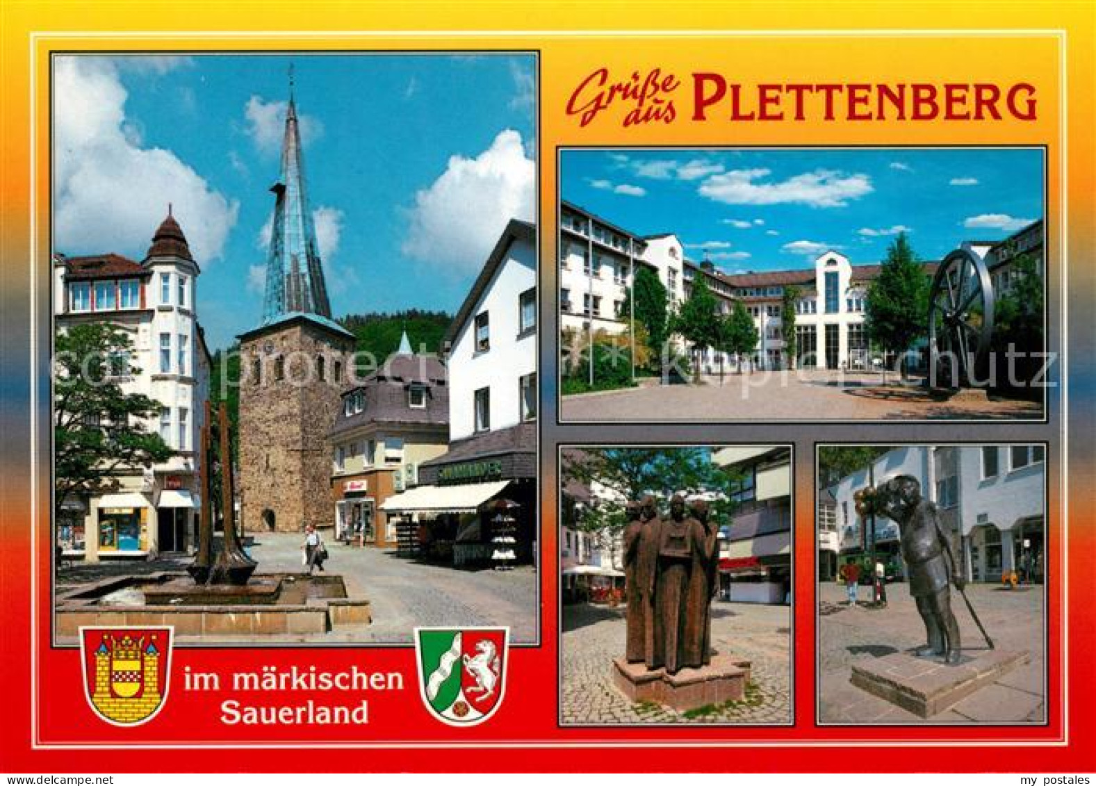 73168074 Plettenberg Stadtturm Denkmaeler  Plettenberg - Plettenberg