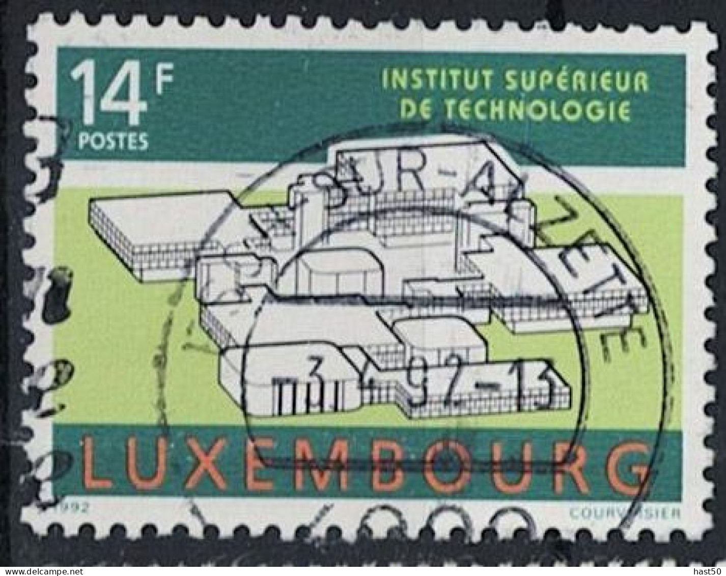 Luxemburg - Technische Hochschule, Luxemburg-Stadt (MiNr: 1289) 1992 - Gest Used Obl - Used Stamps