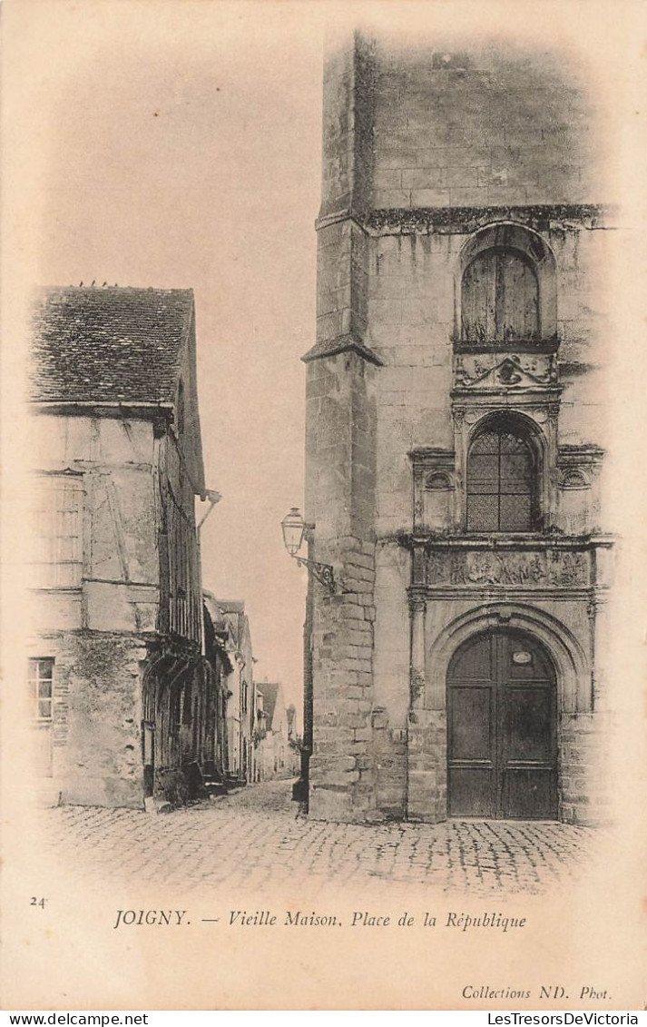 FRANCE - Joigny - Vieille Maison - Place De La République - Carte Postale Ancienne - Joigny