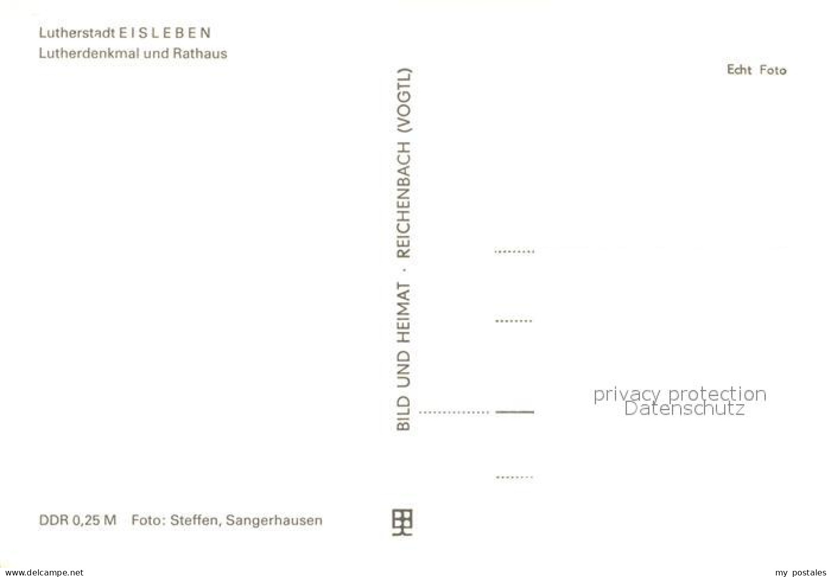 73167660 Eisleben Lutherdenkmal Und Rathaus Eisleben - Eisleben