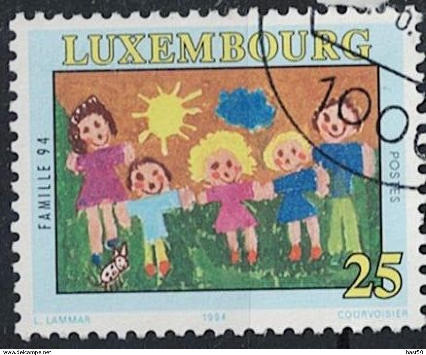 Luxemburg -  Jahr Der Familie (MiNr: 1344) 1994 - Gest Used Obl - Gebraucht