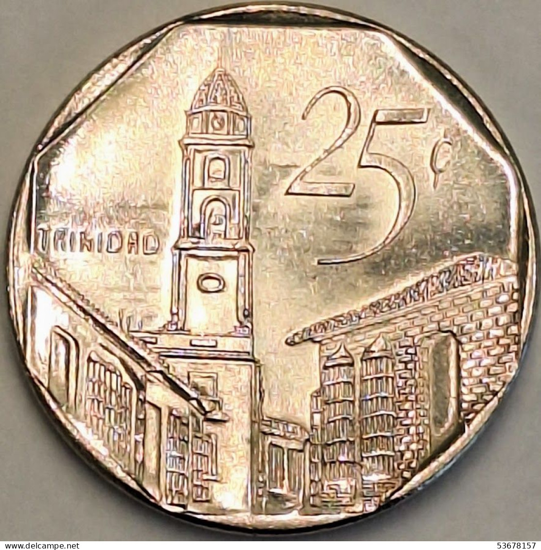 Cuba - 25 Centavos 2001, KM# 577.2 (#3584) - Cuba