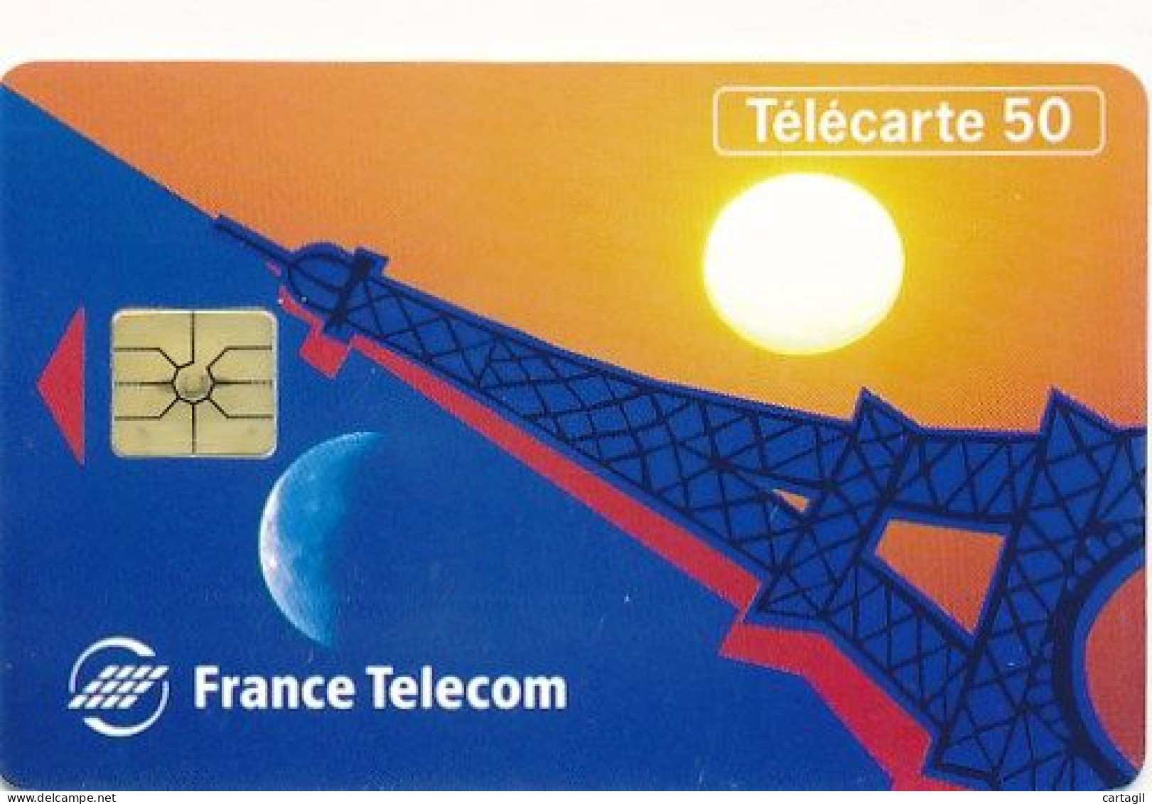 Télécarte France (10/94)  Telephonnez Chez Vous Depuis La Rour Eiffel (visuel, Puce, état, Unités, Etc Voir Scan) + Port - Sin Clasificación