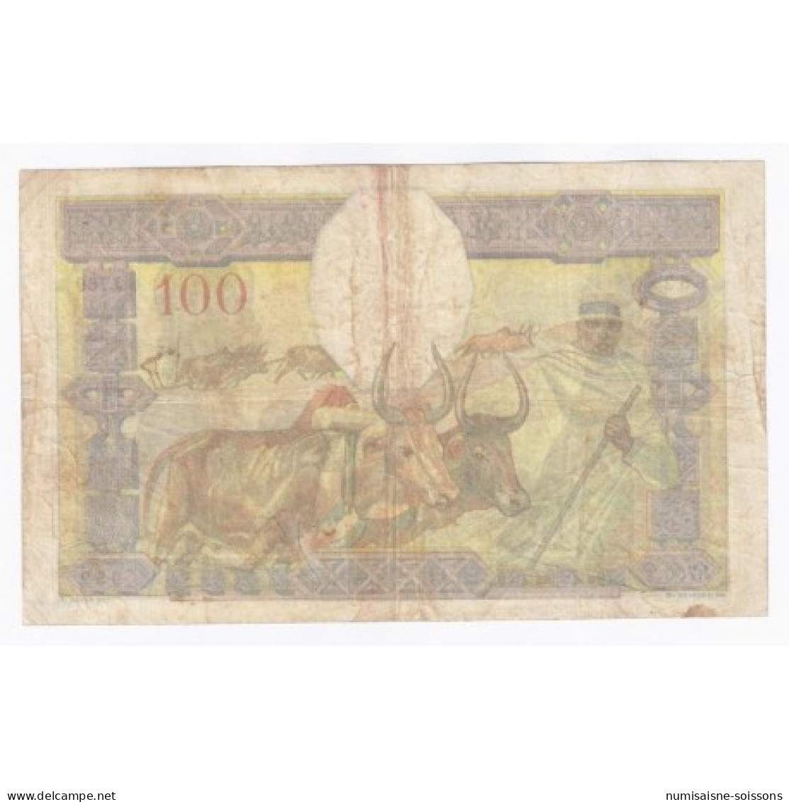 MADAGASCAR - PICK 40 - 100 FRANCS - 1928 - TRES TRES BEAU - Madagaskar