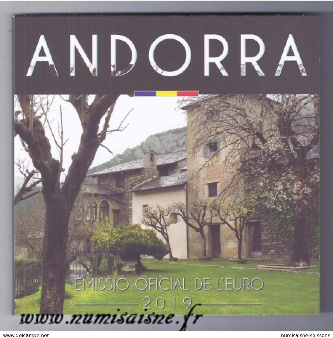 ANDORRE - COFFRET EURO BRILLANT UNIVERSEL 2019 - 8 PIÈCES - BU - Andorra