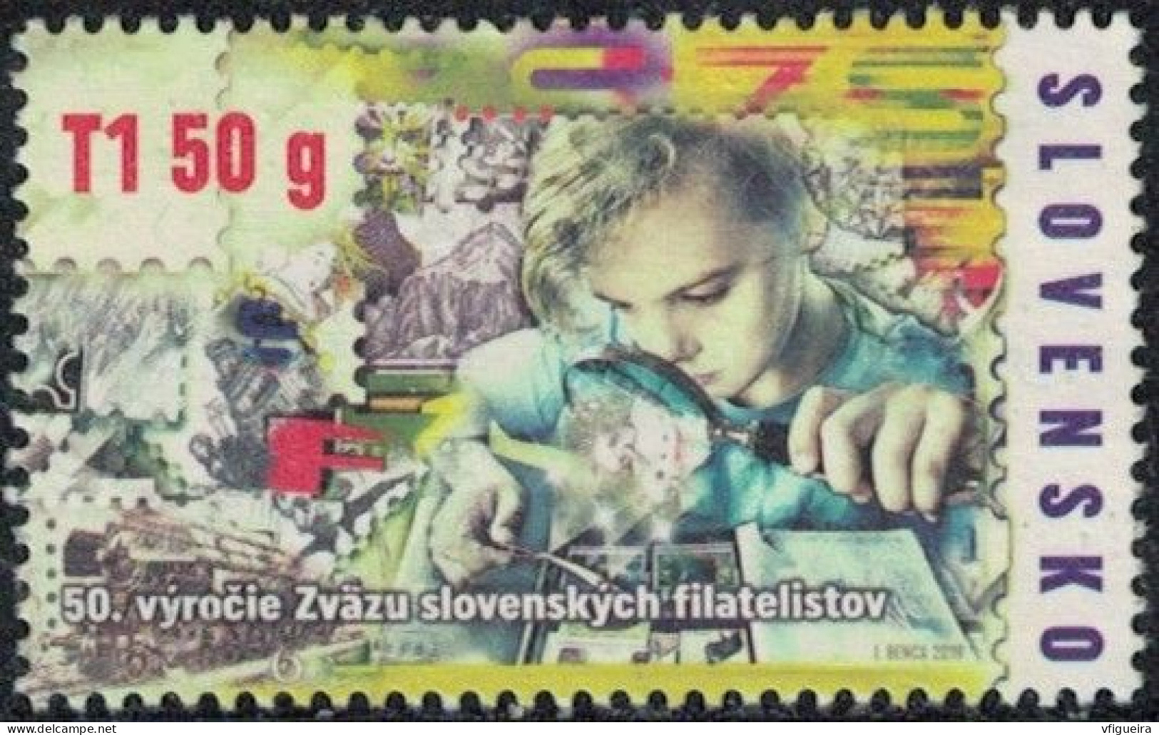 Slovaquie 2019 Oblitéré Used 50e Anniversaire De L'Union Des Philatélistes Slovaques SU - Used Stamps