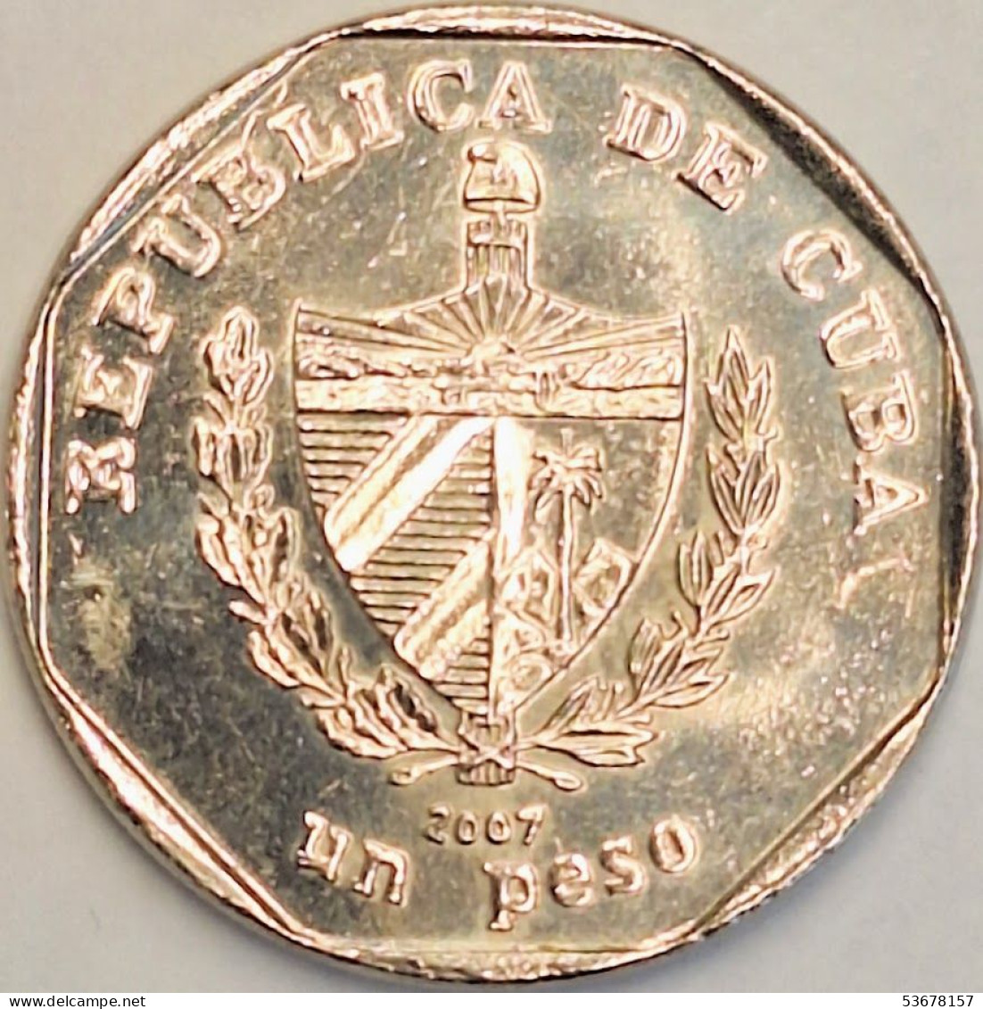 Cuba - Peso 2007, KM# 579.2 (#3586) - Cuba